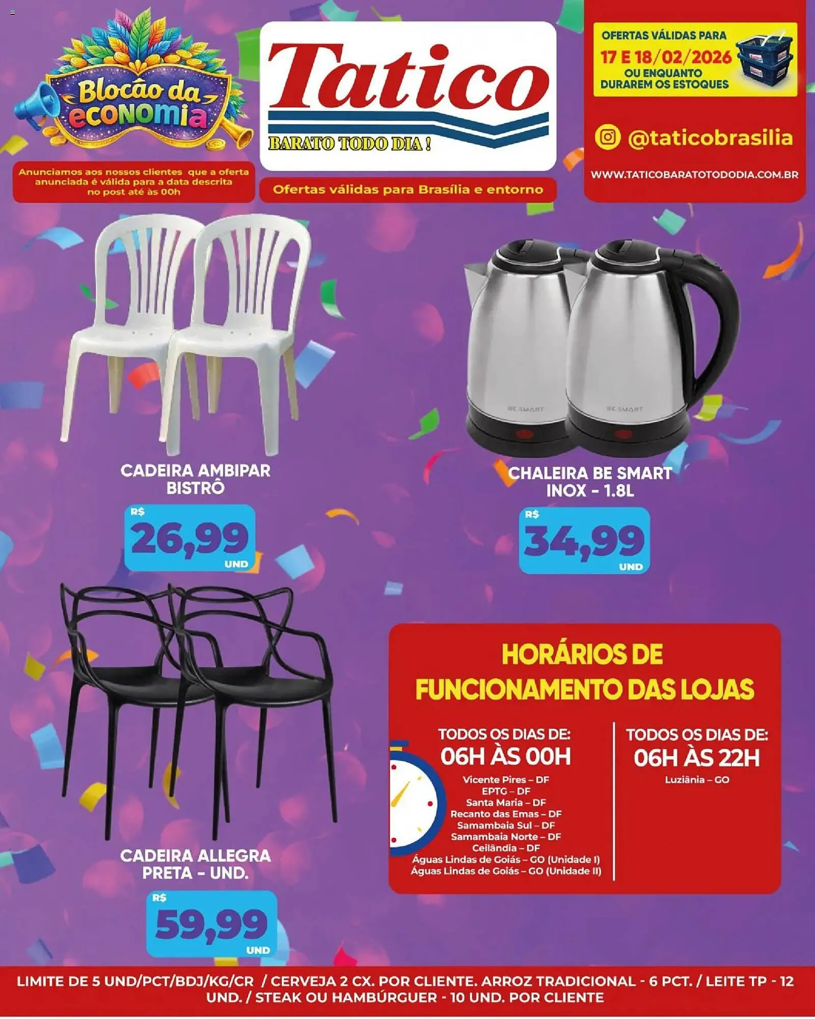 Encarte de Tabloide Tatico 19 de fevereiro até 22 de fevereiro 2026 - Pagina 31