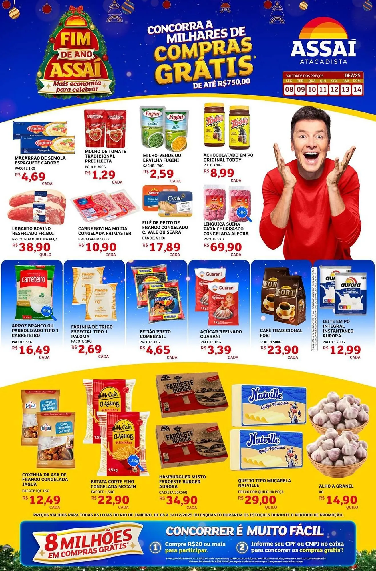 Encarte de Encarte Assaí Atacadista 9 de dezembro até 14 de dezembro 2025 - Pagina 1