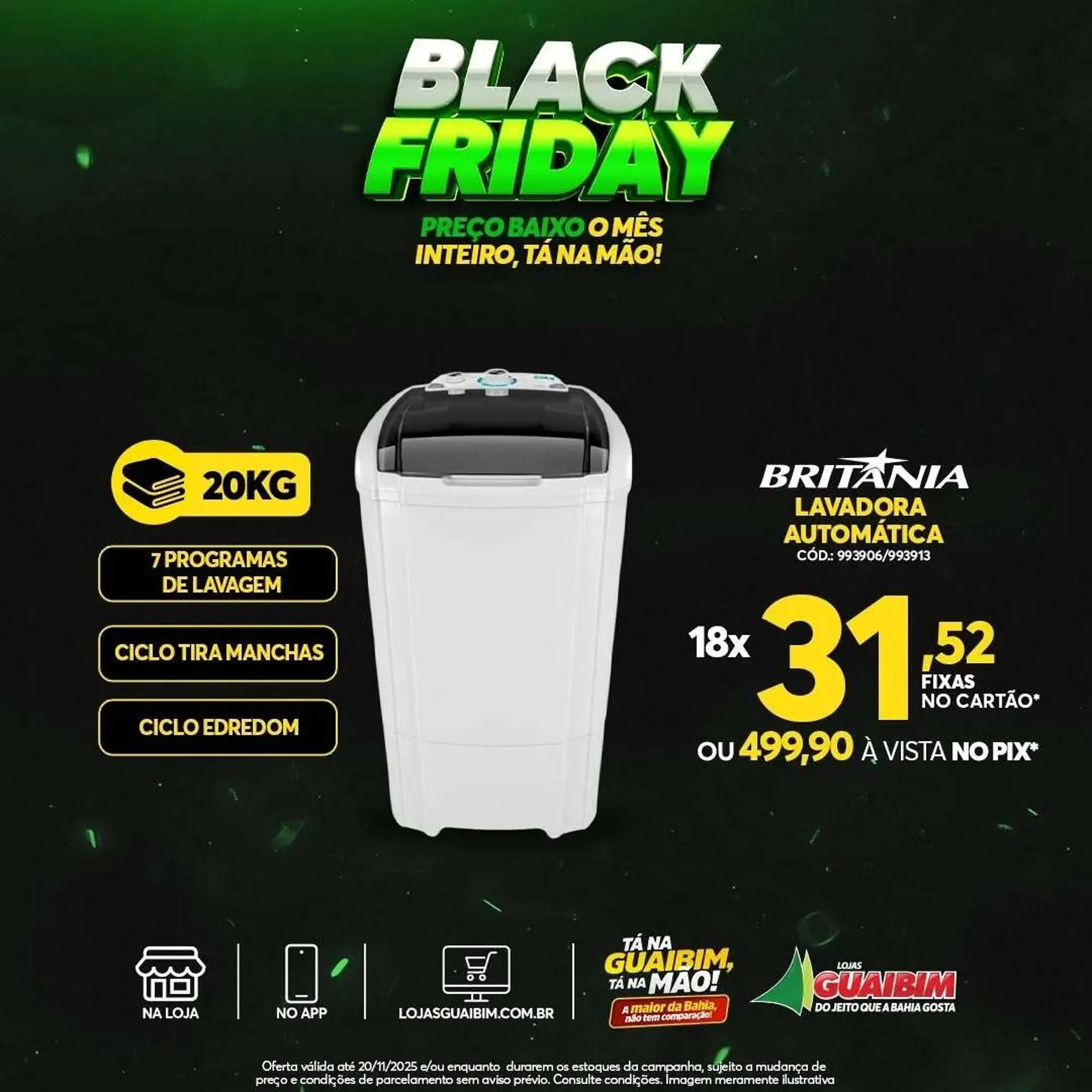 Encarte de Catálogo Lojas Guaibim 18 de novembro até 20 de novembro 2025 - Pagina 2