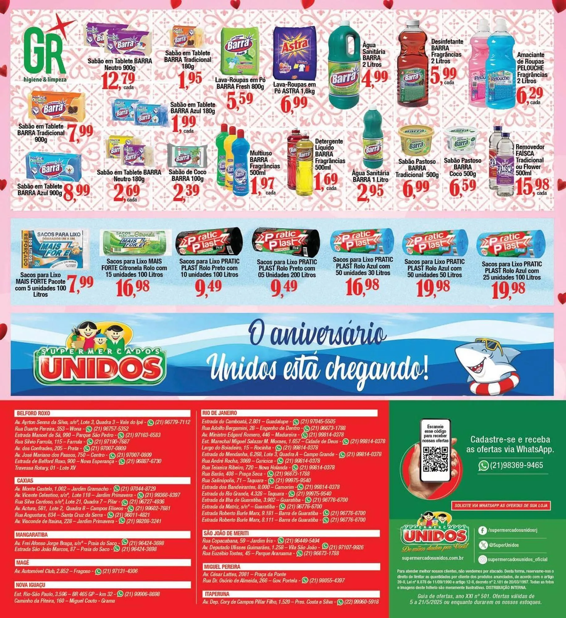 Encarte de Catálogo Supermercados Unidos 5 de maio até 21 de maio 2025 - Pagina 12