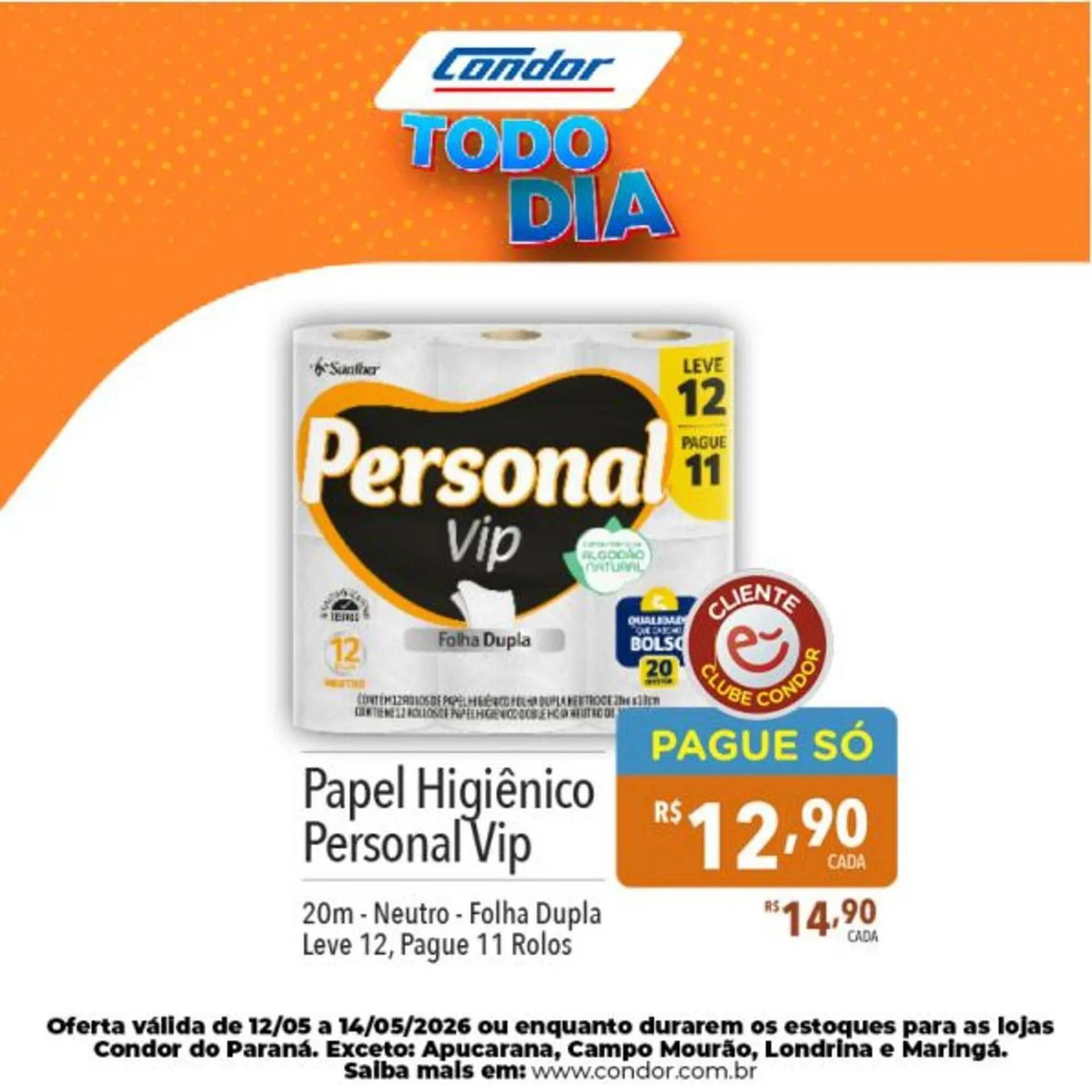 Encarte de Catálogo Supermercados Condor 12 de maio até 14 de maio 2026 - Pagina 15