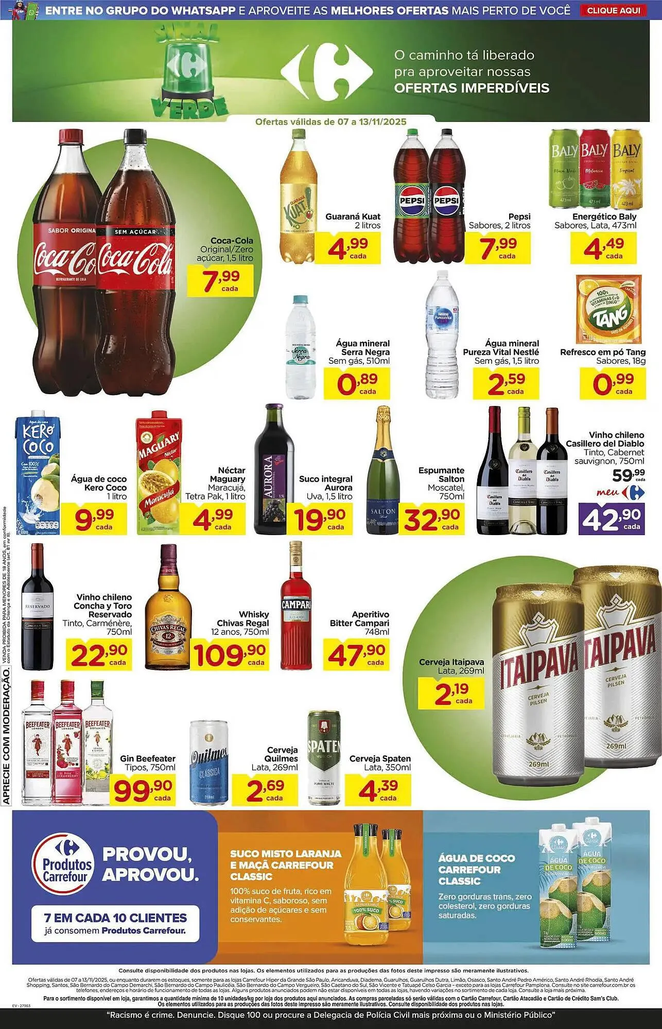 Encarte de Folheto Carrefour 7 de novembro até 14 de novembro 2025 - Pagina 7