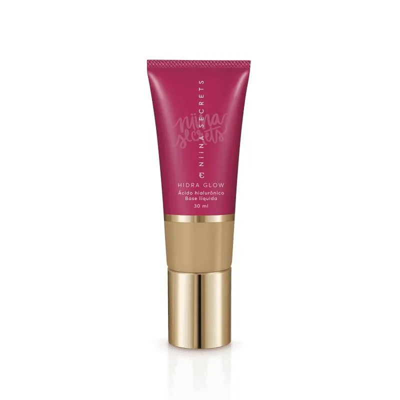 Base Líquida Niina Secrets Hidra Glow Cor 40 30ml