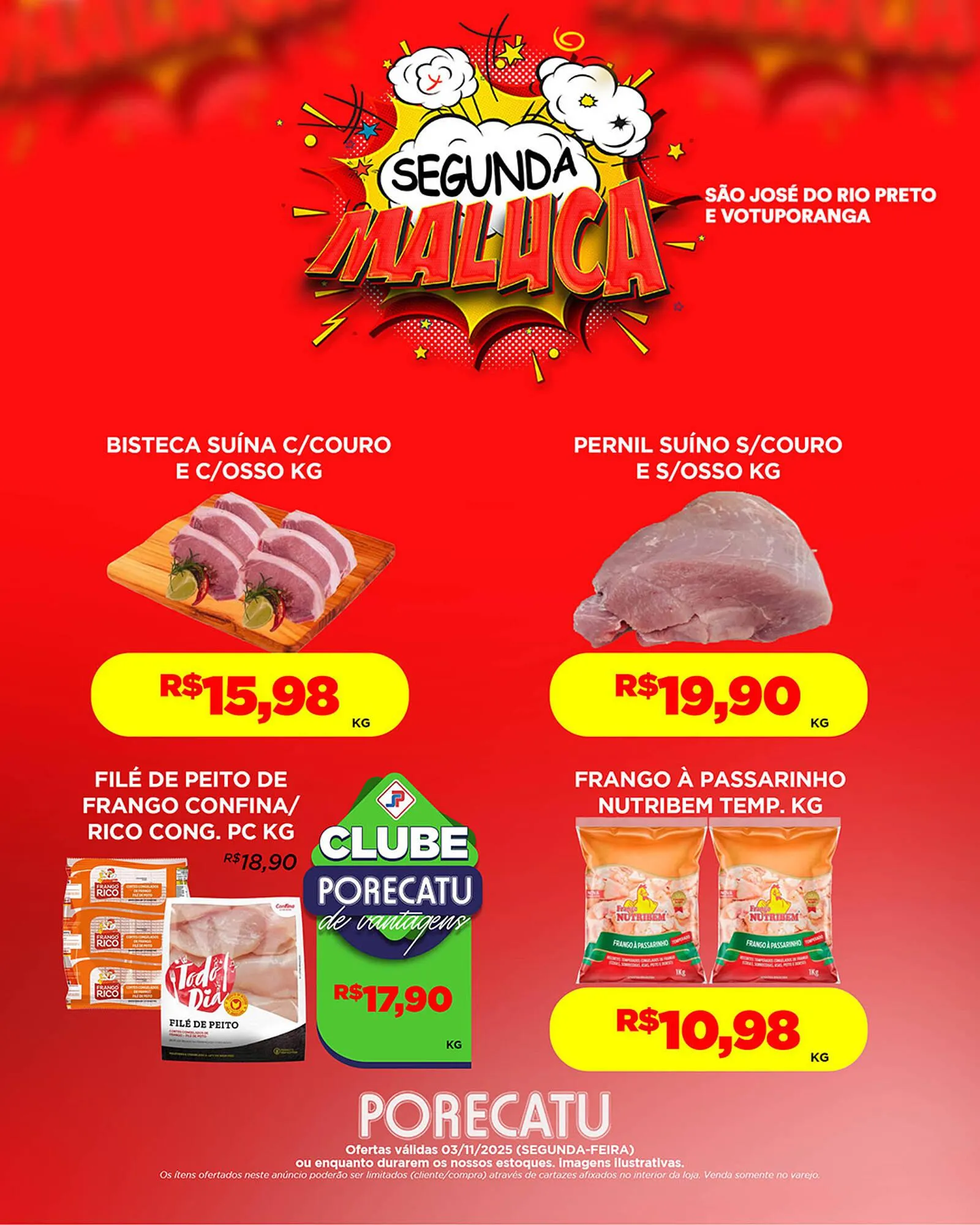 Encarte de Catálogo Supermercado Porecatu 3 de novembro até 3 de novembro 2025 - Pagina 4