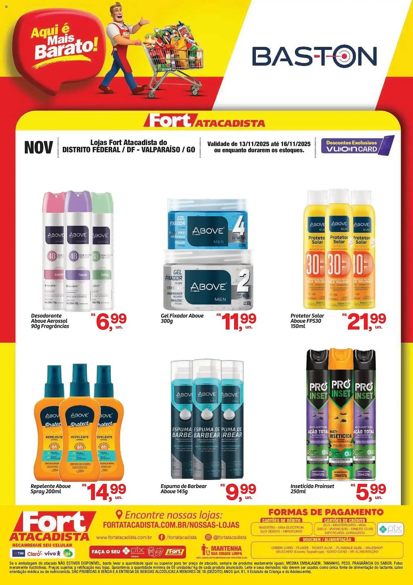 Encarte de Tabloide Fort Atacadista 13 de novembro até 17 de novembro 2025 - Pagina 1