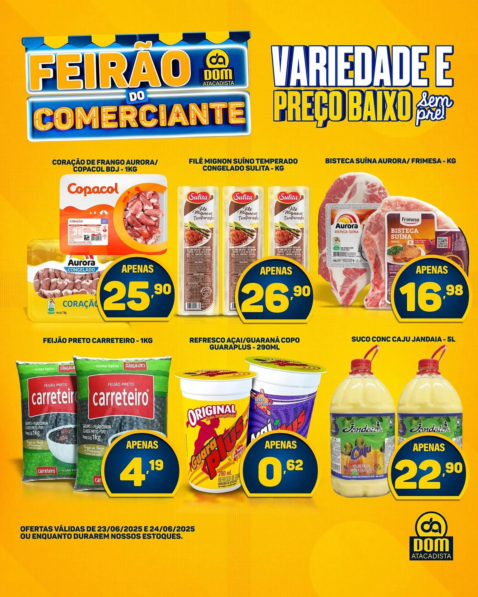 Encarte de Catálogo Dom Atacadista 23 de junho até 24 de junho 2025 - Pagina 1
