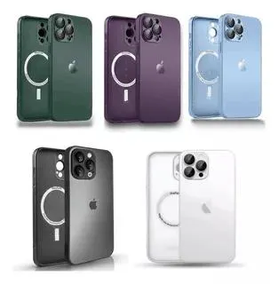 Capinha Glass Para iPhone 12 Pro Vidro Temperado com MagSafe