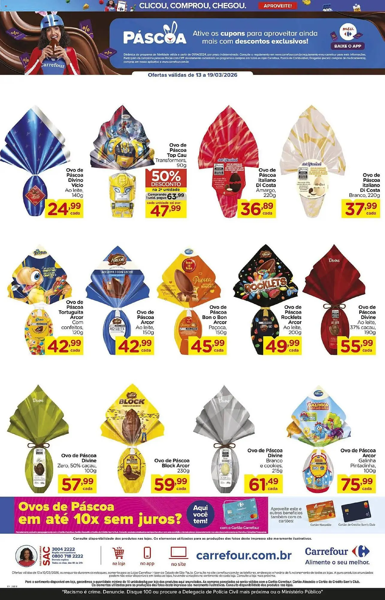 Encarte de Folheto Carrefour 13 de março até 19 de março 2026 - Pagina 3