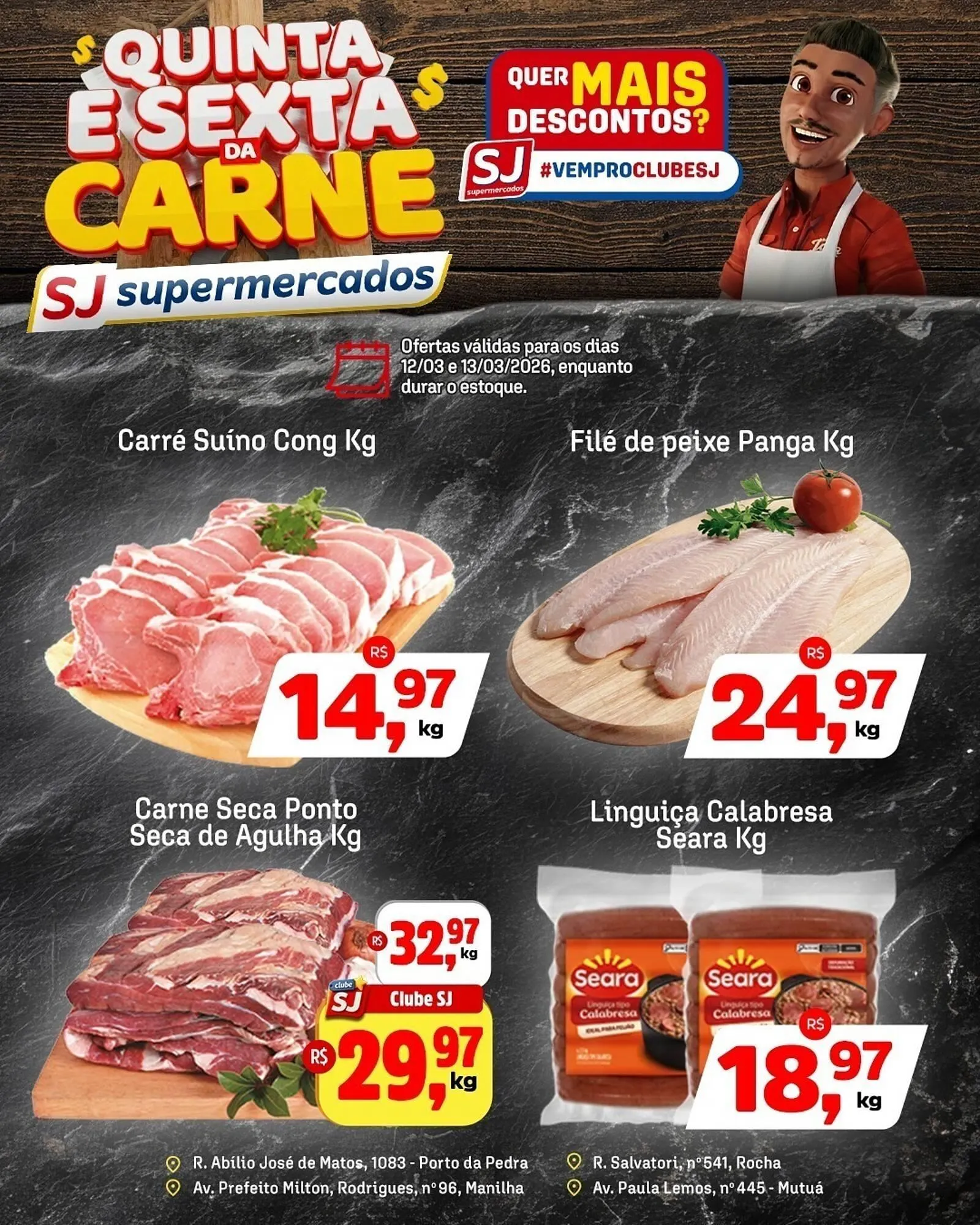 Encarte de Encarte Sj Supermercados 12 de março até 13 de março 2026 - Pagina 5
