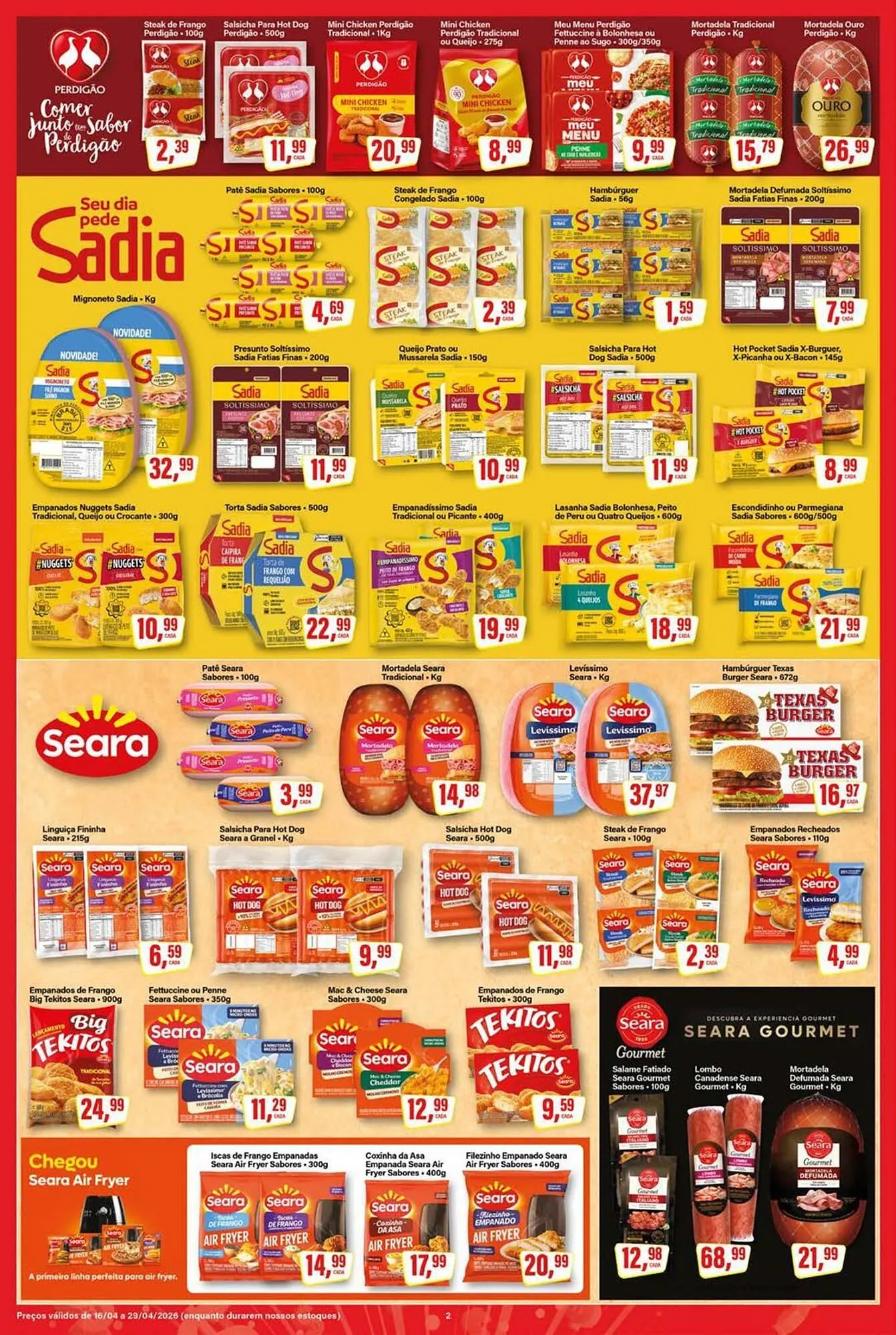 Encarte de Encarte Rede Supermarket 16 de abril até 29 de abril 2026 - Pagina 2