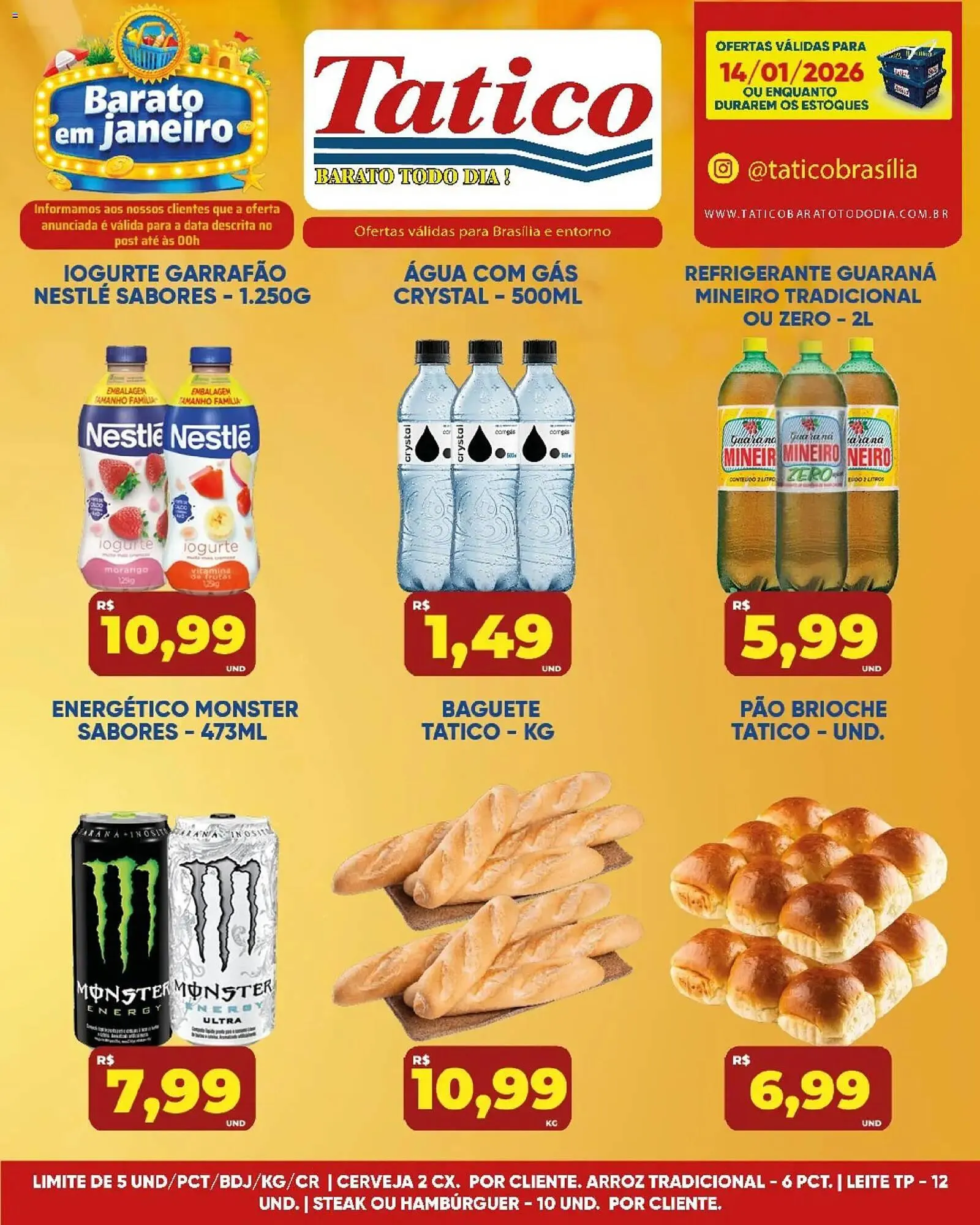 Encarte de Tabloide Tatico 14 de janeiro até 14 de janeiro 2026 - Pagina 6