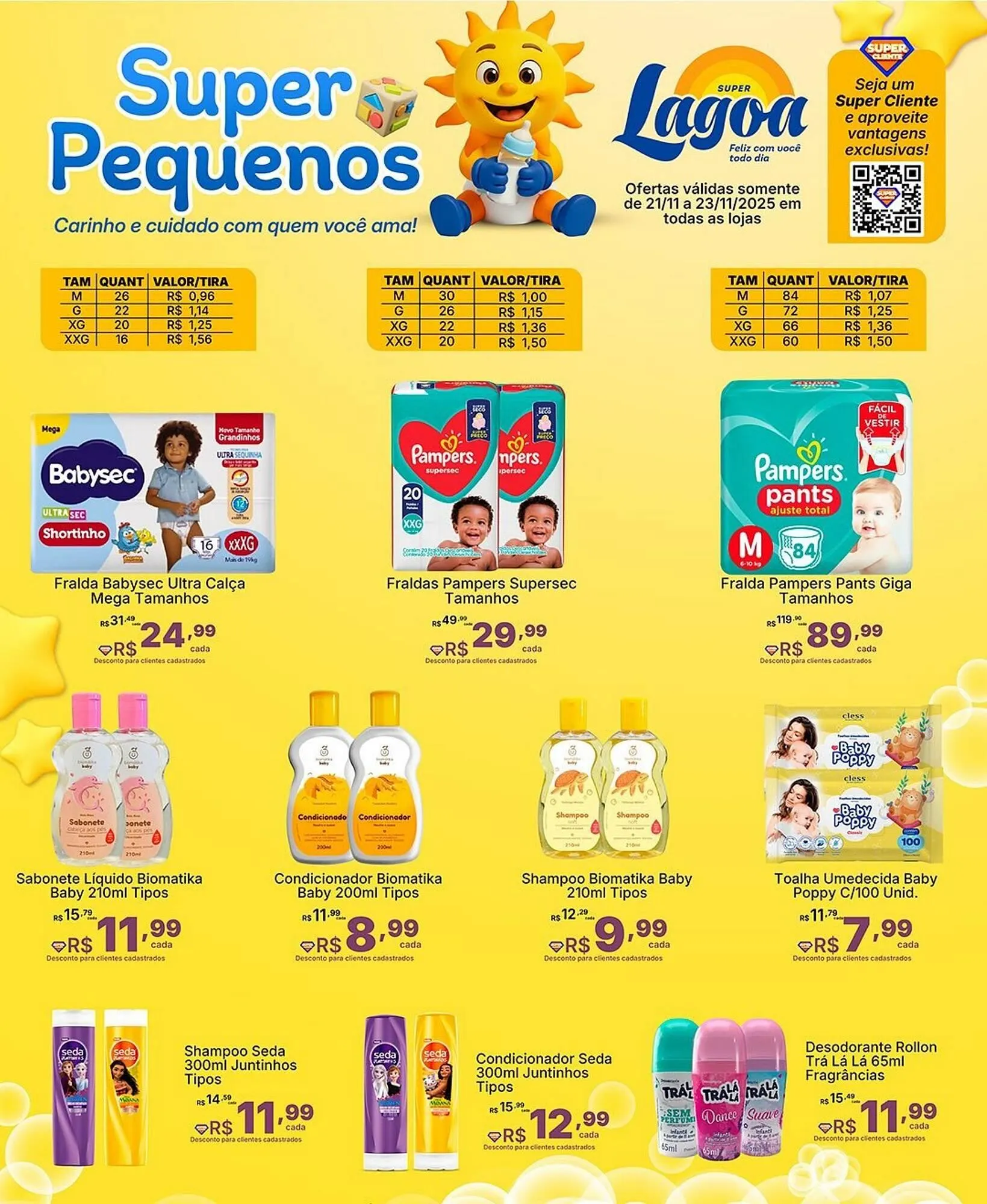 Encarte de Encarte Super Lagoa 21 de novembro até 23 de novembro 2025 - Pagina 1