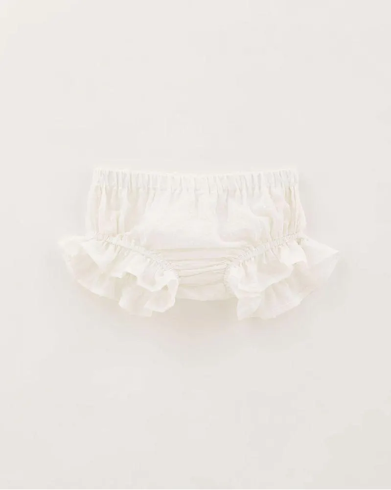 Vestido Bebe Festejo Voil Maquinetado