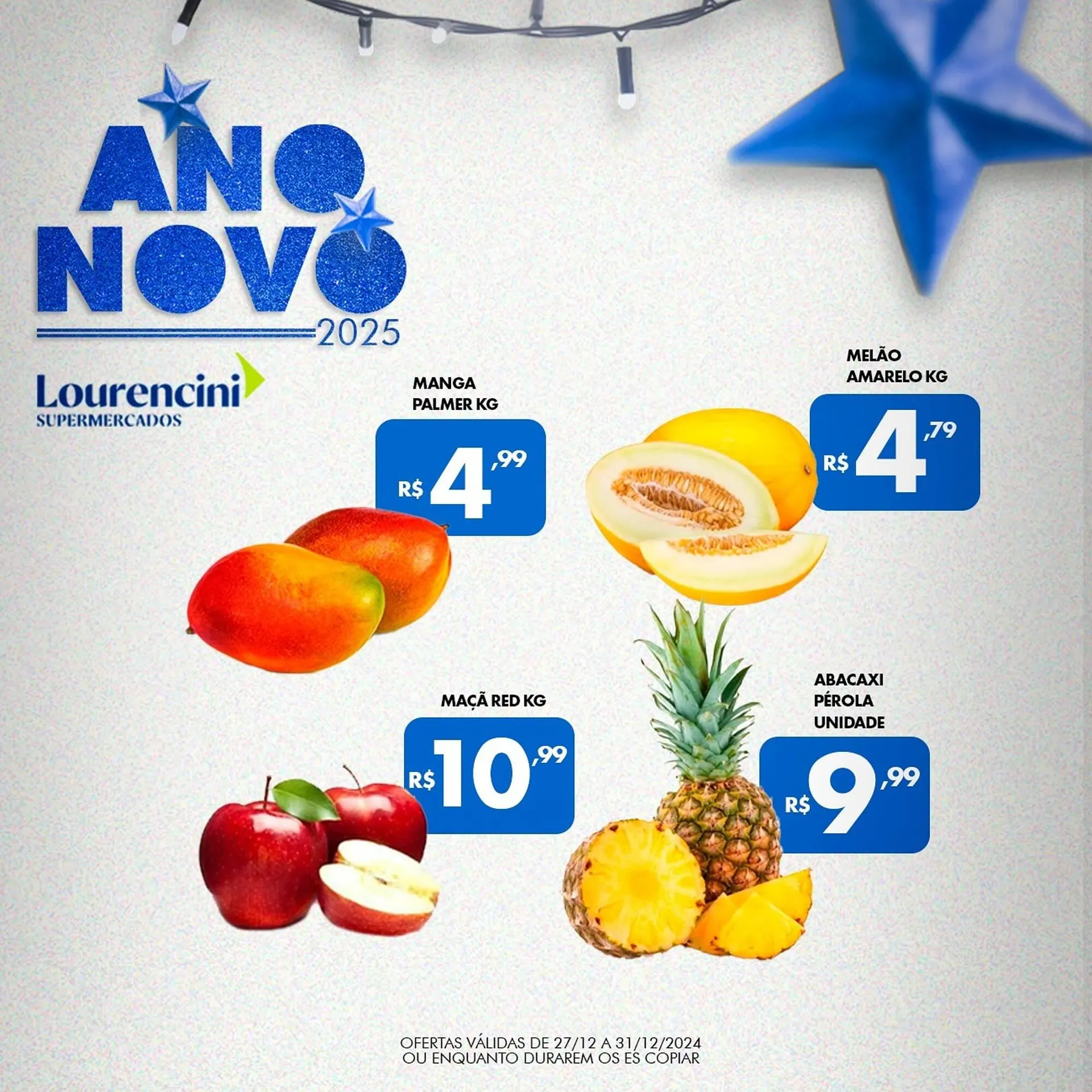 Encarte de Catálogo Lourencini Supermercados 27 de dezembro até 31 de dezembro 2024 - Pagina 2