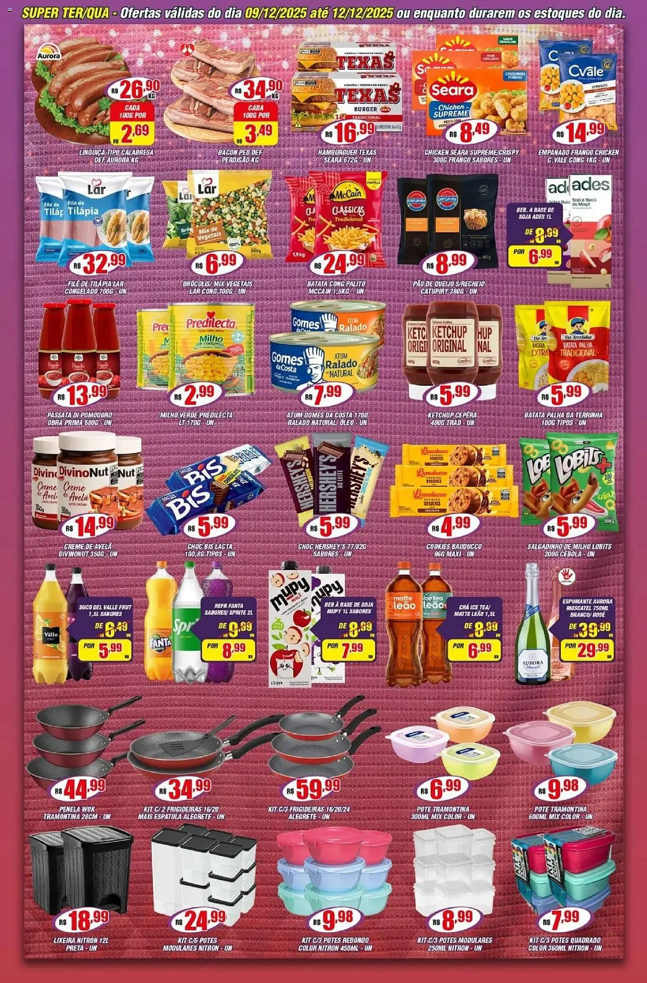 Encarte de Catálogo Violeta Supermercados 9 de dezembro até 11 de dezembro 2025 - Pagina 2