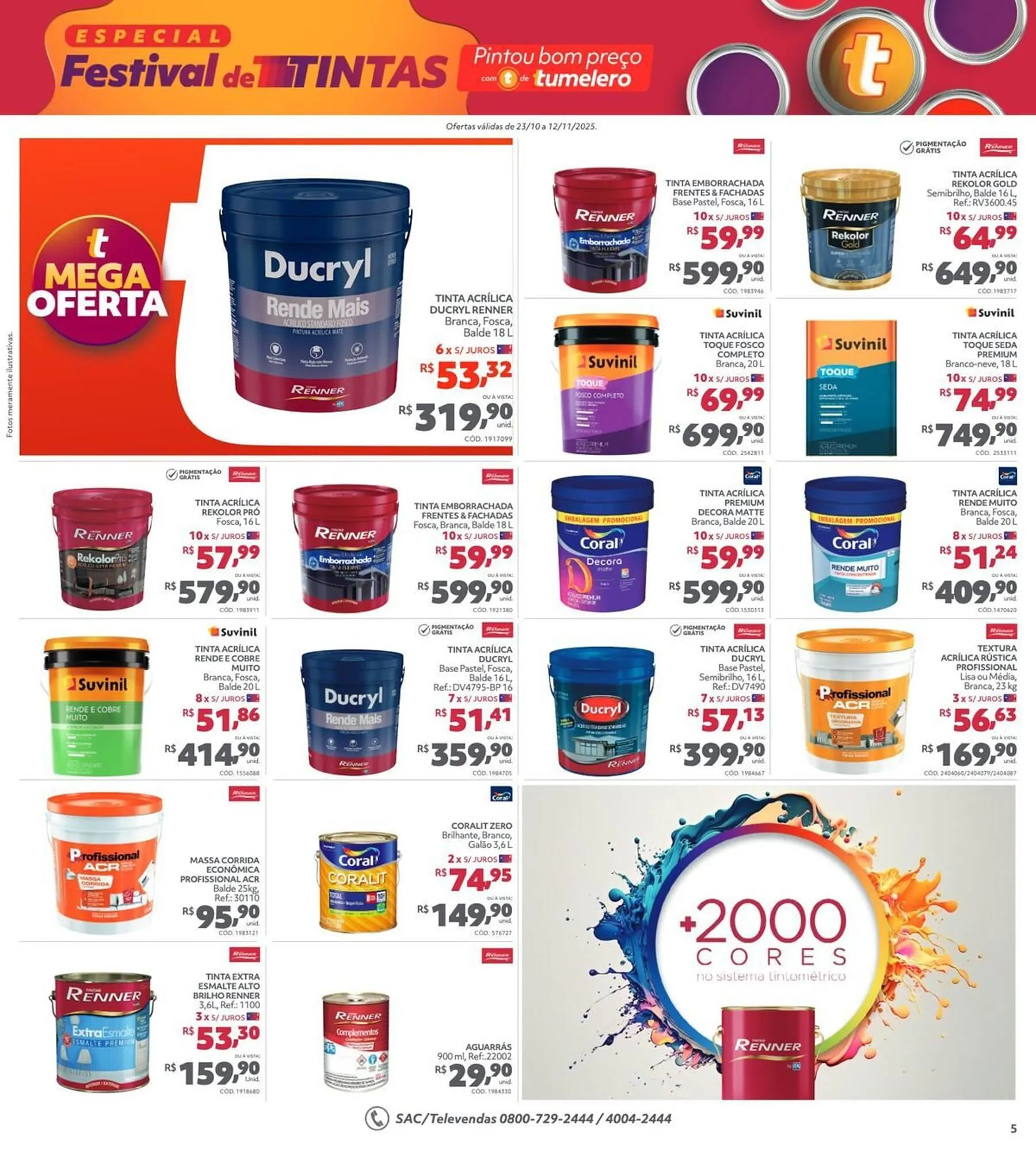 Encarte de Catálogo Tumelero 7 de novembro até 12 de novembro 2025 - Pagina 5