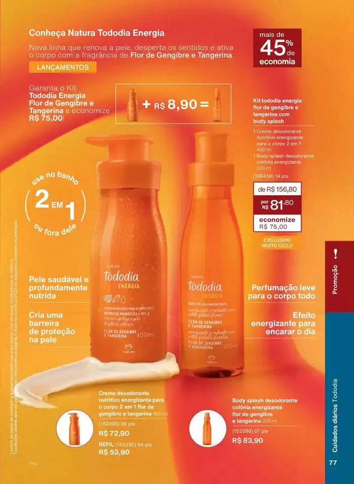 Encarte de Revista Natura Ciclo 3 31 de janeiro até 15 de março 2025 - Pagina 77