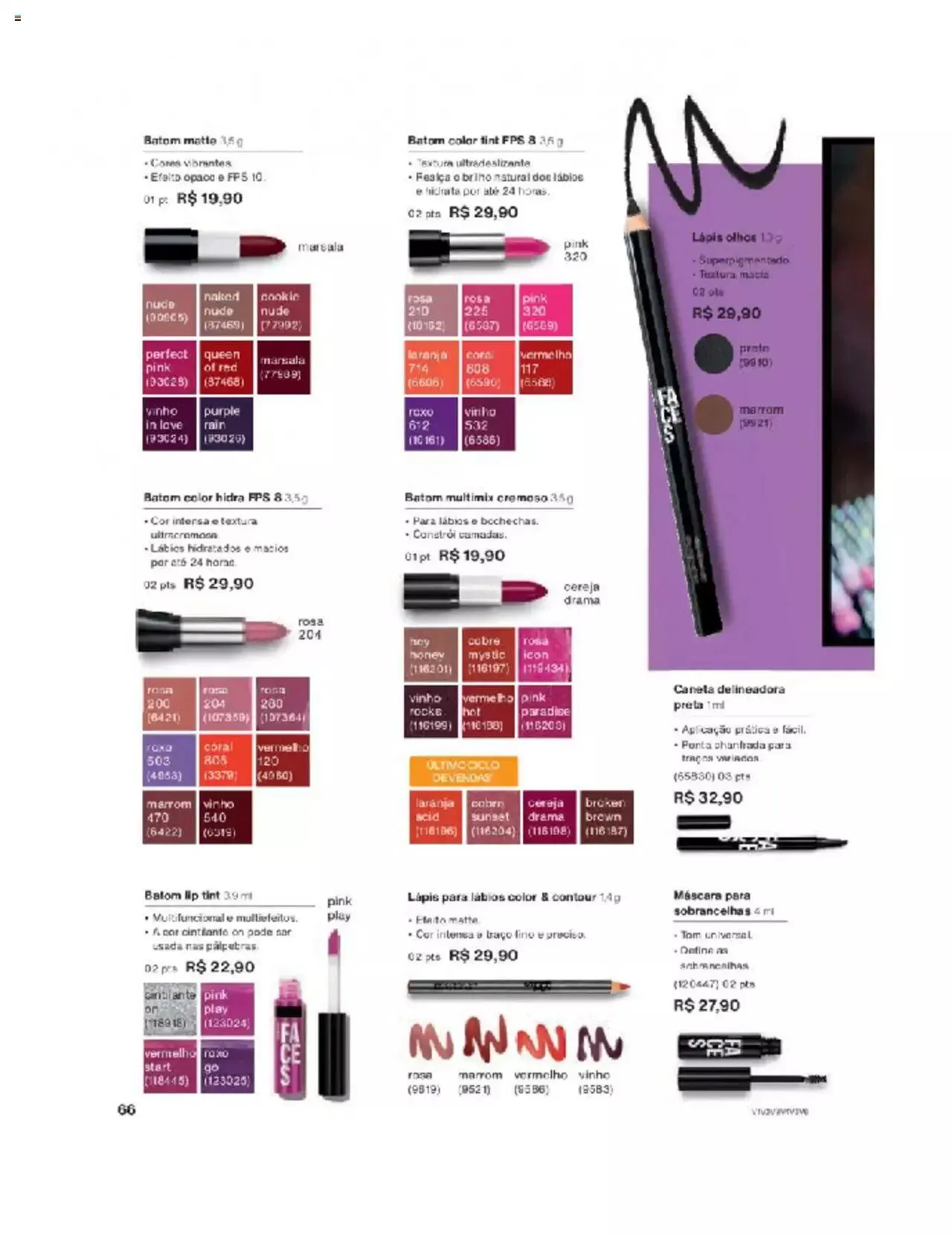 Encarte de Natura - Ciclo 02/2024 1 de fevereiro até 3 de fevereiro 2024 - Pagina 66