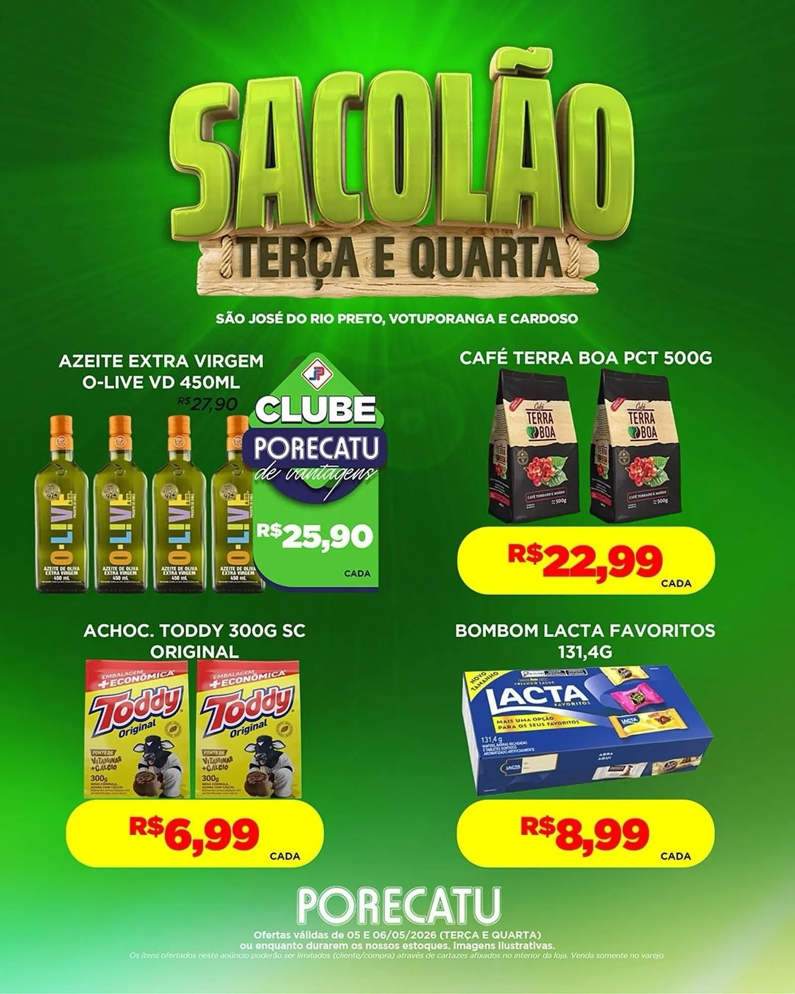 Encarte de Catálogo Supermercado Porecatu 5 de maio até 6 de maio 2026 - Pagina 12