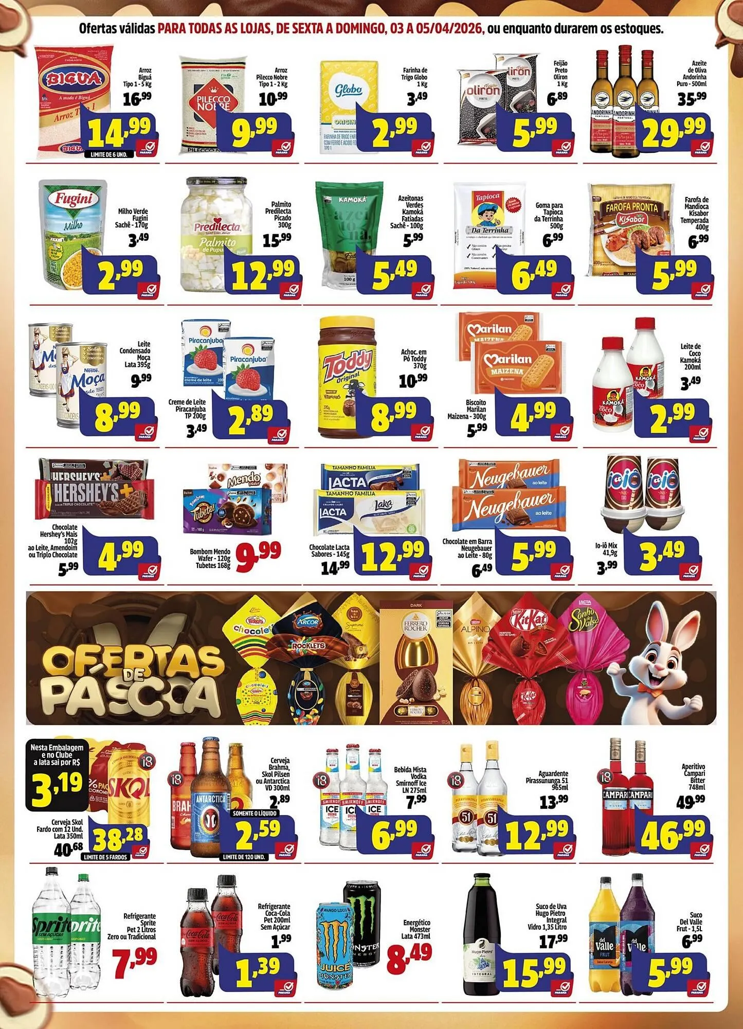 Encarte de Folheto Supermercado Paraná 2 de abril até 5 de abril 2026 - Pagina 2