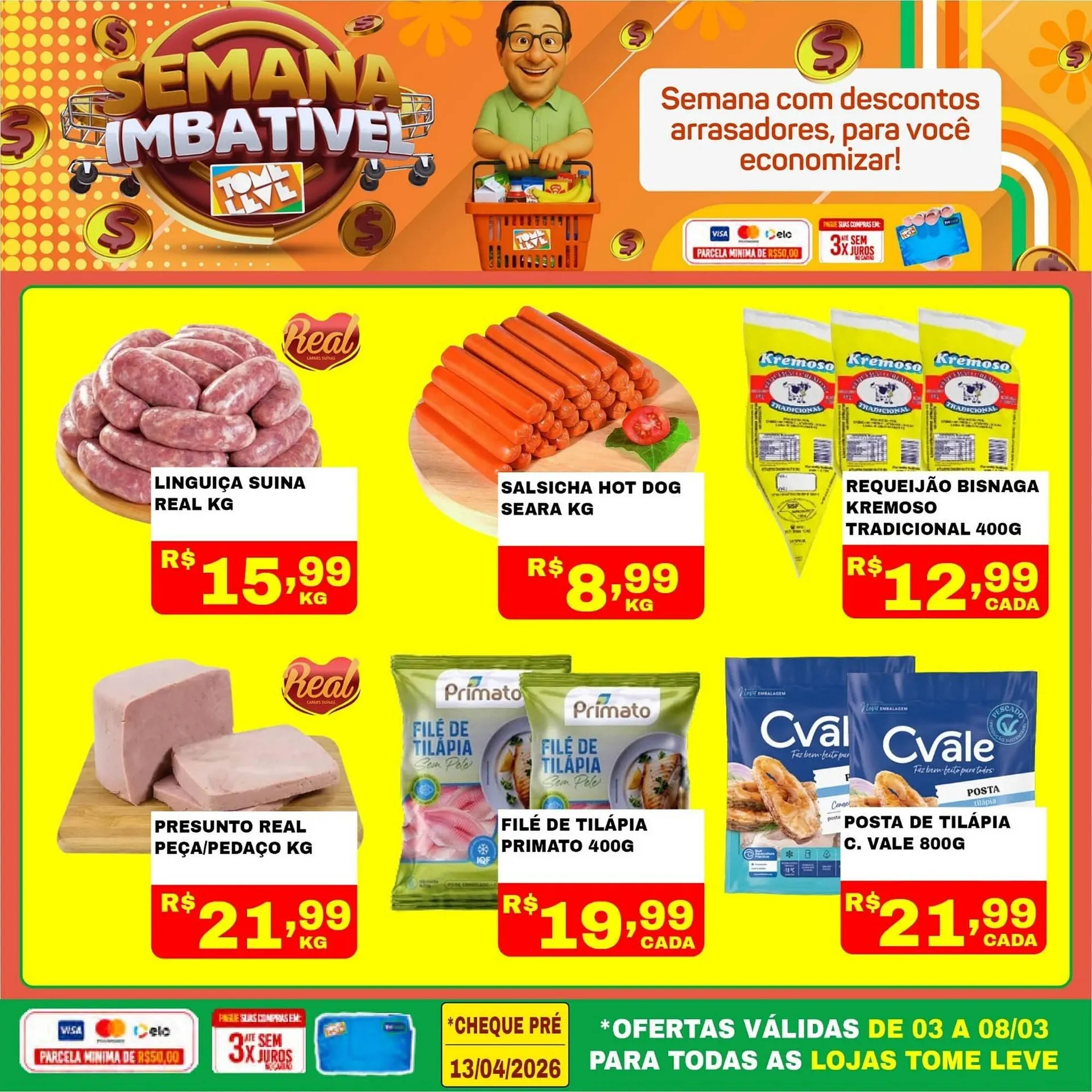 Encarte de Catálogo Tome Leve 3 de março até 8 de março 2026 - Pagina 2