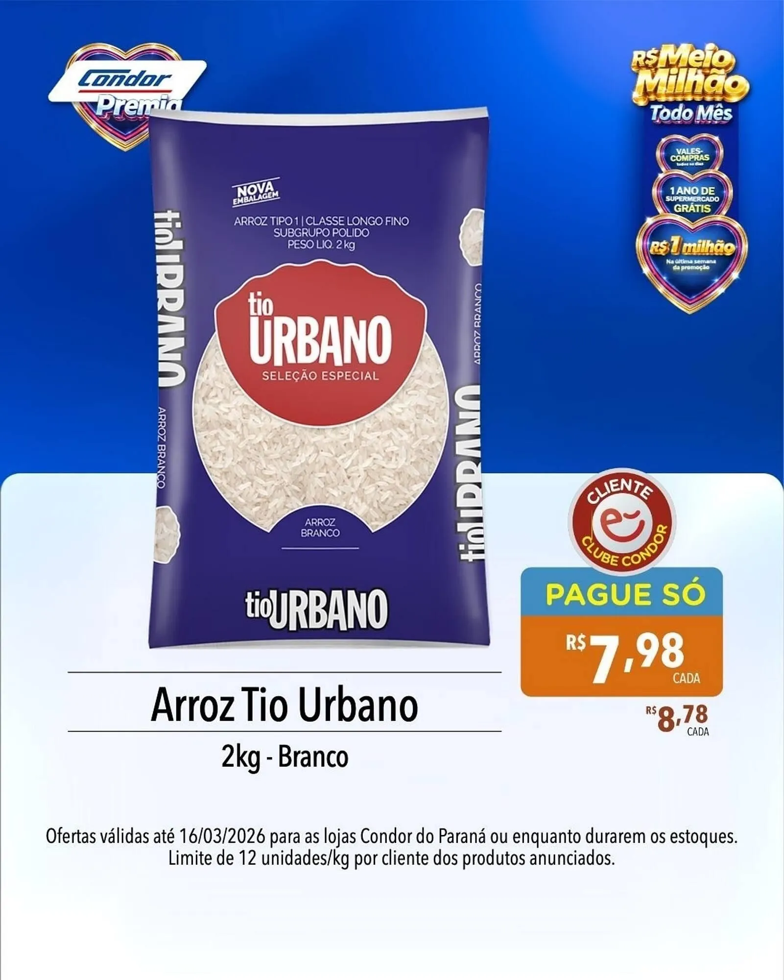 Encarte de Catálogo Supermercados Condor 20 de fevereiro até 16 de março 2026 - Pagina 1