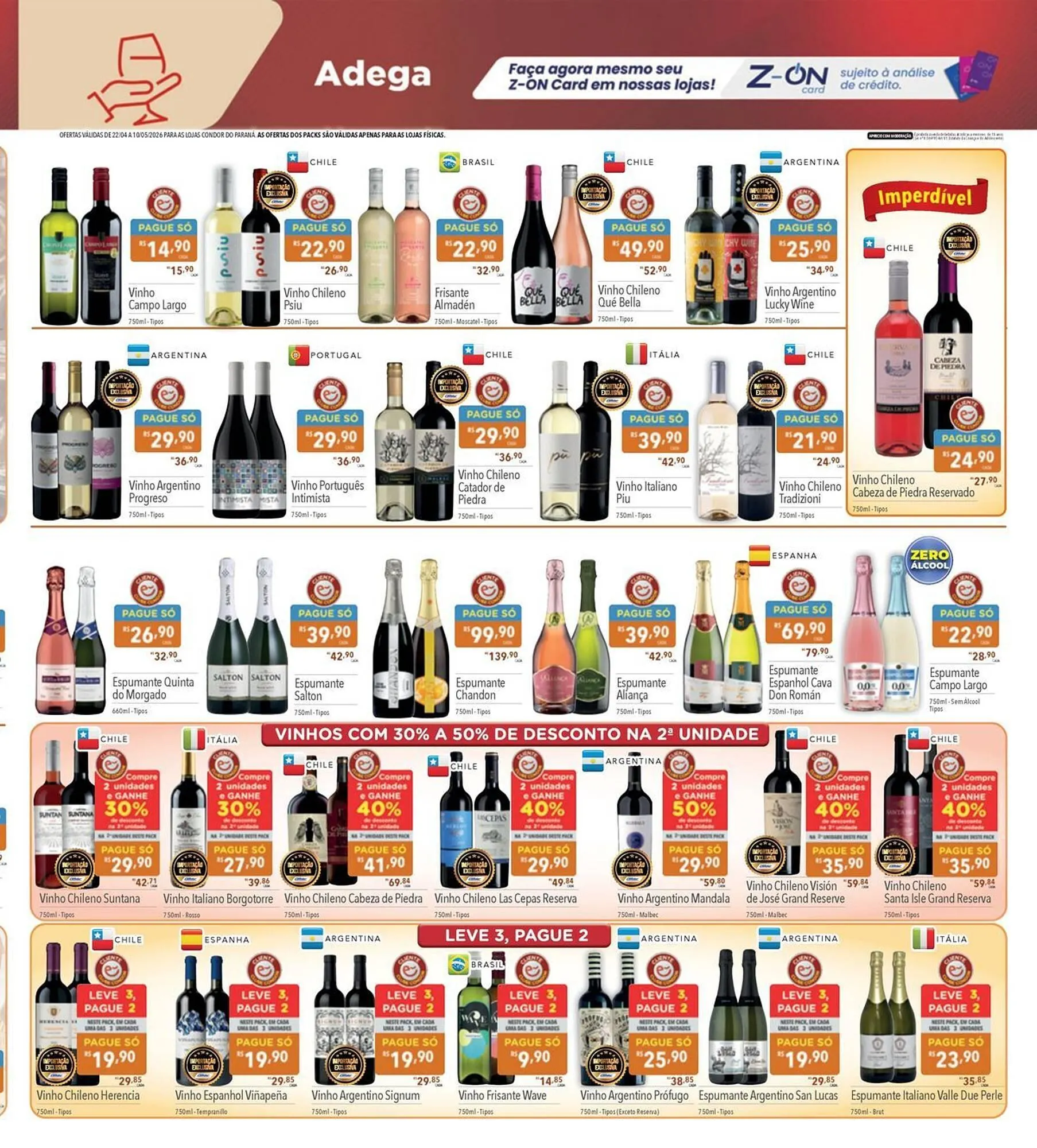 Encarte de Catálogo Supermercados Condor 22 de abril até 10 de maio 2026 - Pagina 19