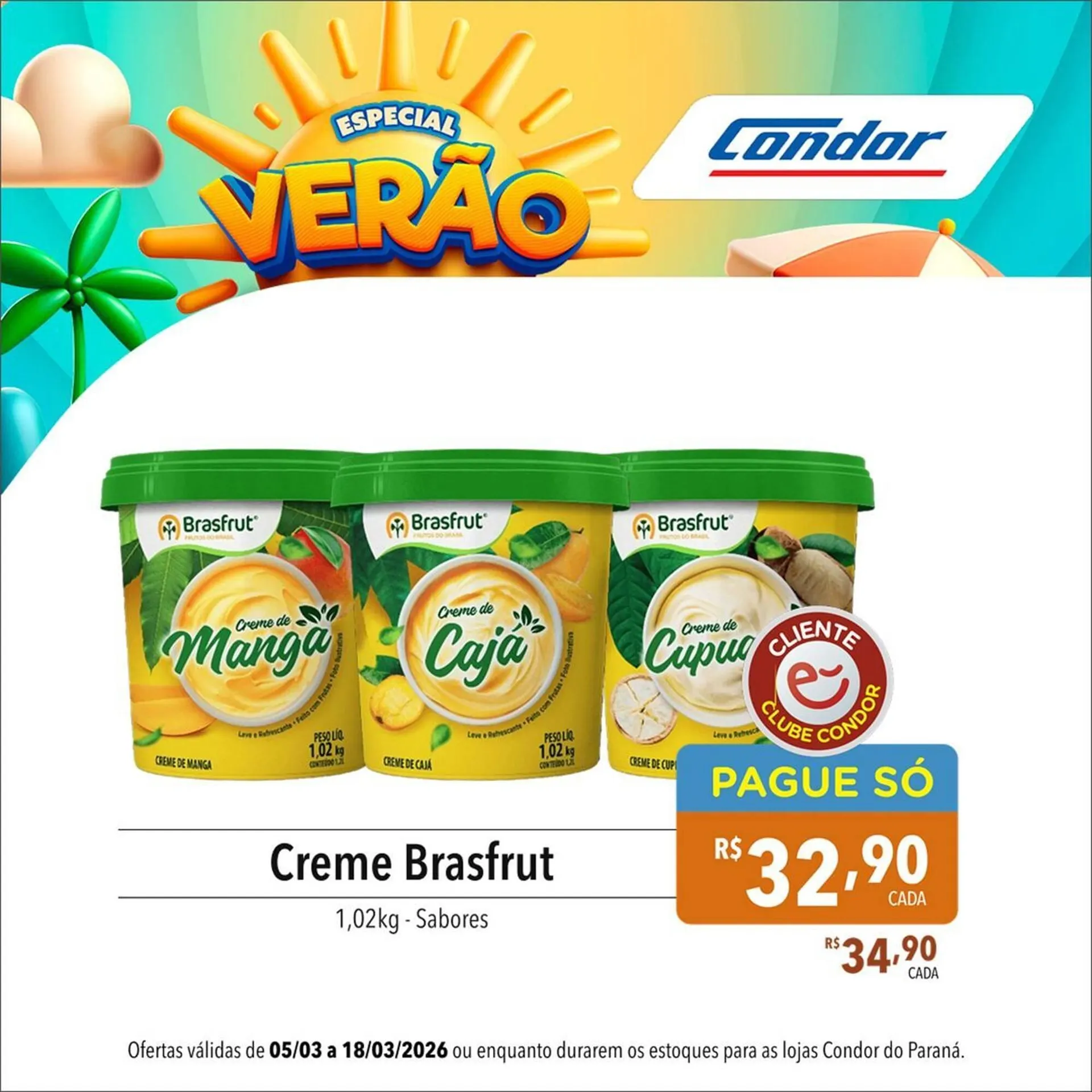 Encarte de Catálogo Supermercados Condor 12 de março até 15 de março 2026 - Pagina 34
