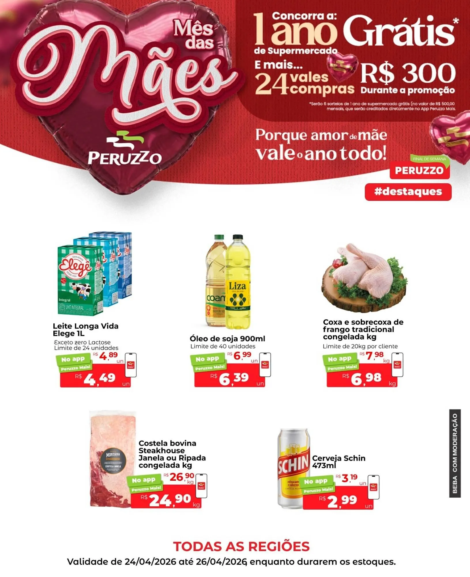 Encarte de Encarte Peruzzo 24 de abril até 26 de abril 2026 - Pagina 1