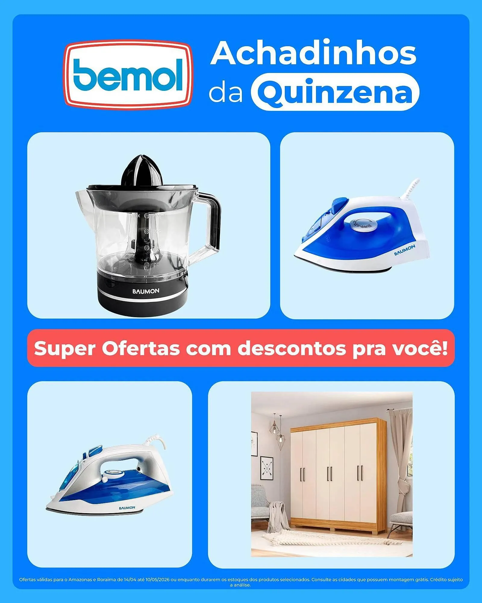 Encarte de Encarte Bemol 15 de abril até 10 de maio 2026 - Pagina 1