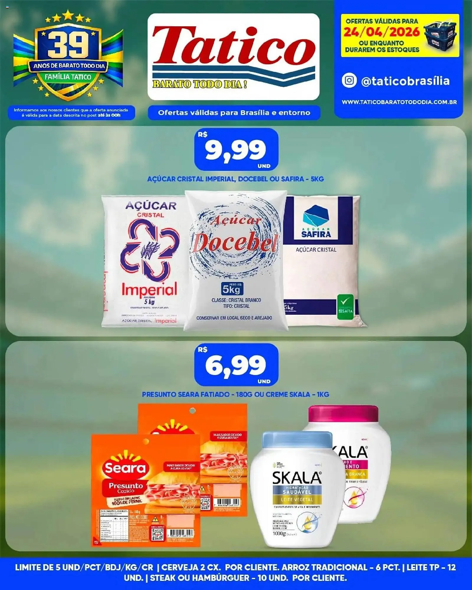 Encarte de Tabloide Tatico 24 de abril até 24 de abril 2026 - Pagina 8