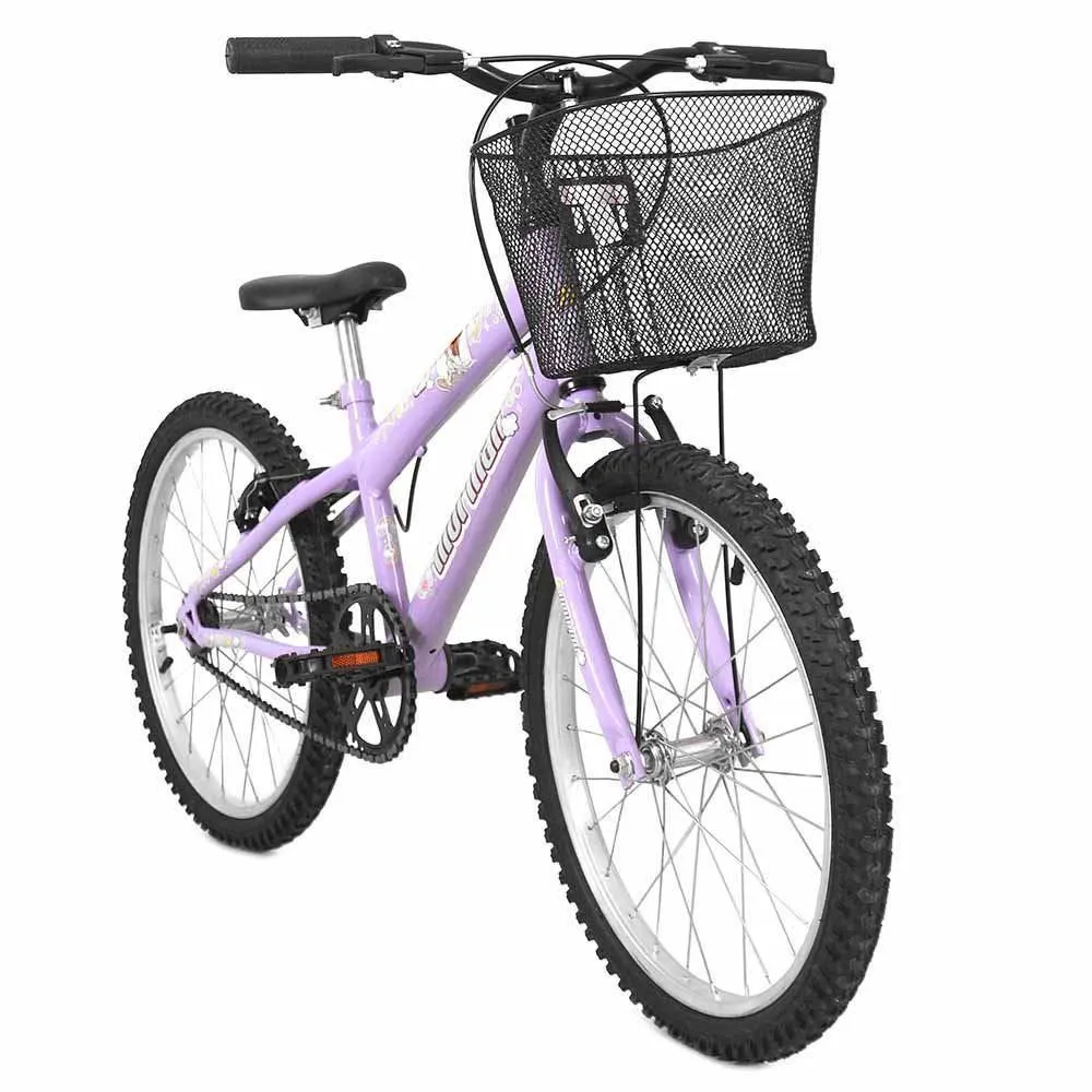 Bicicleta Mormaii Sweet Girl Aro 20 Infantil - Lilas