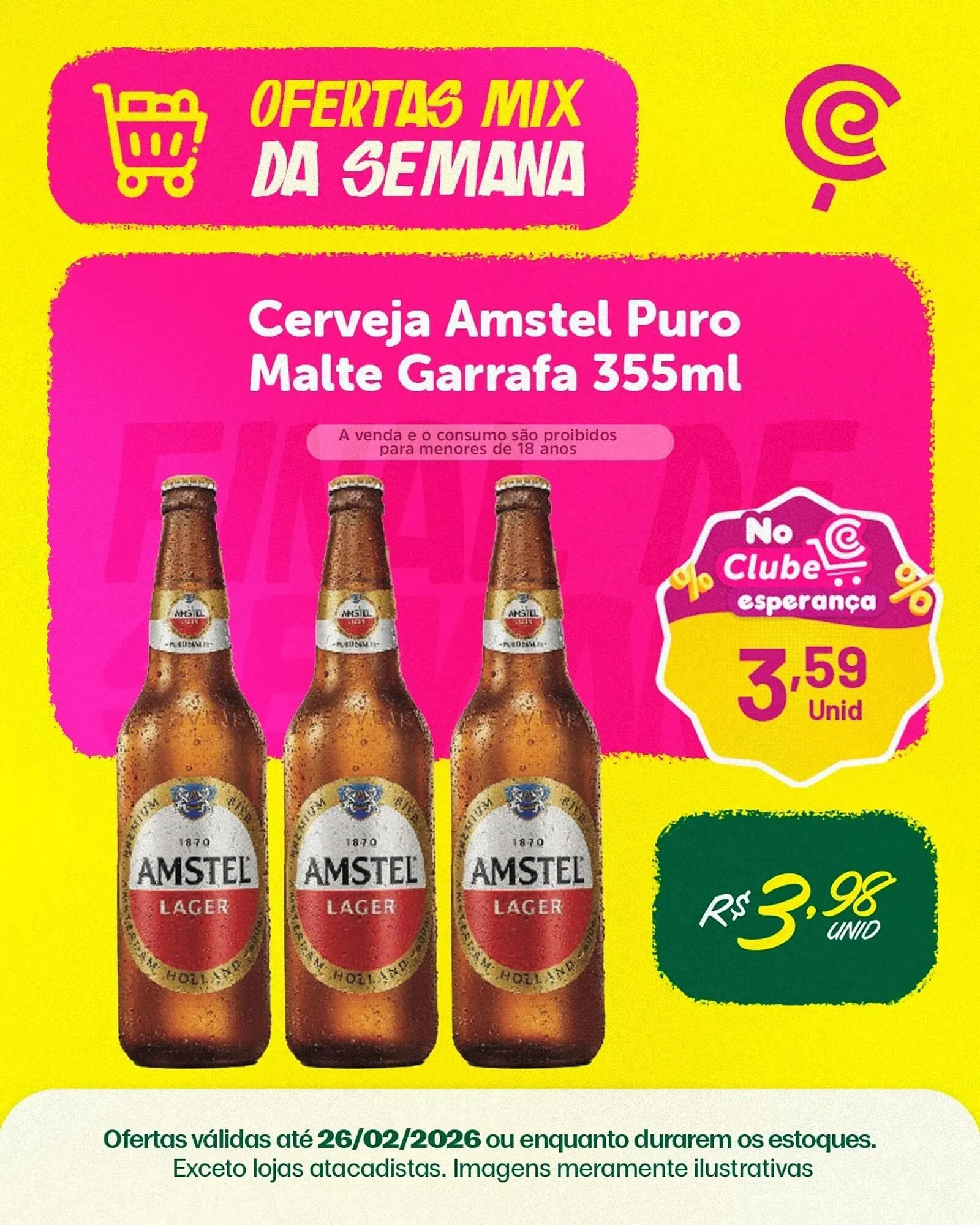 Encarte de Folheto Comercial Esperança 21 de fevereiro até 26 de fevereiro 2026 - Pagina 1