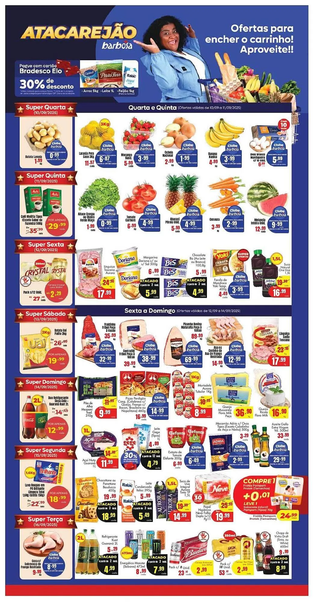 Tabloide Barbosa Supermercados - 1