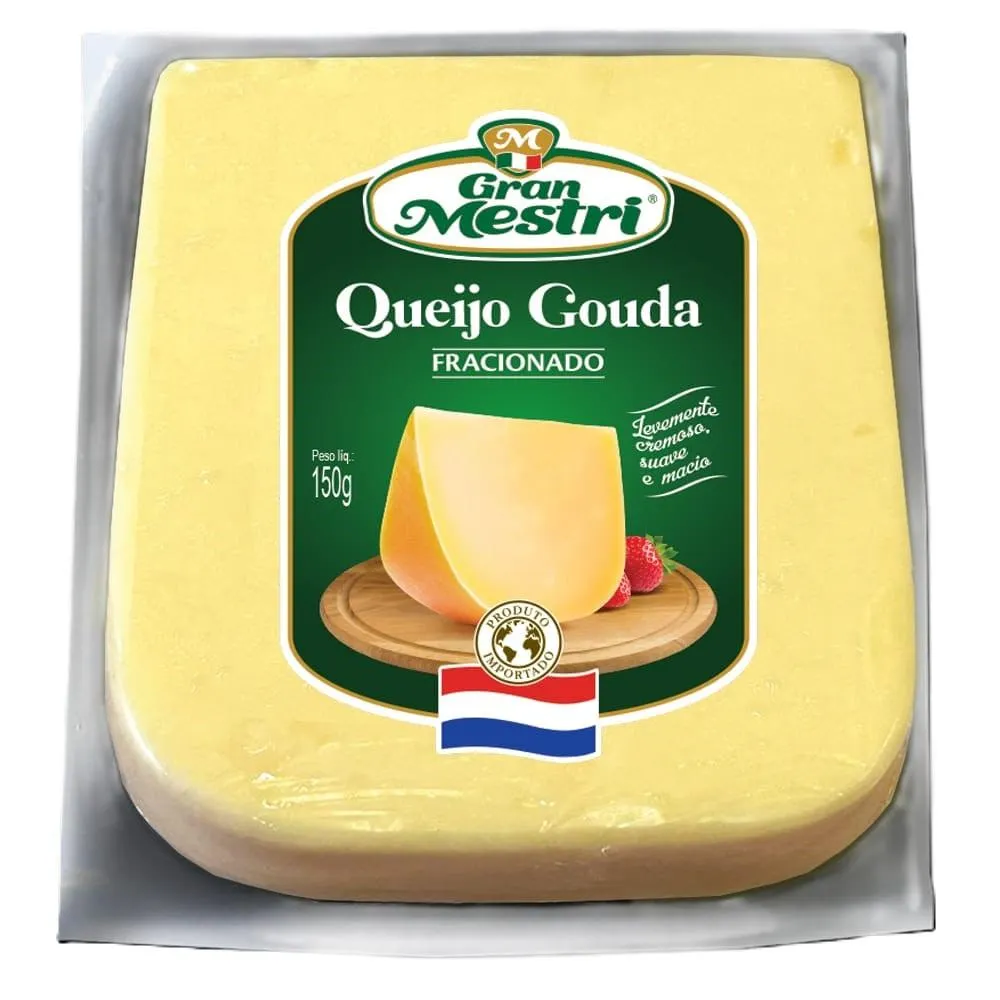 Queijo Gouda Gran Mestre Fracionado 150g