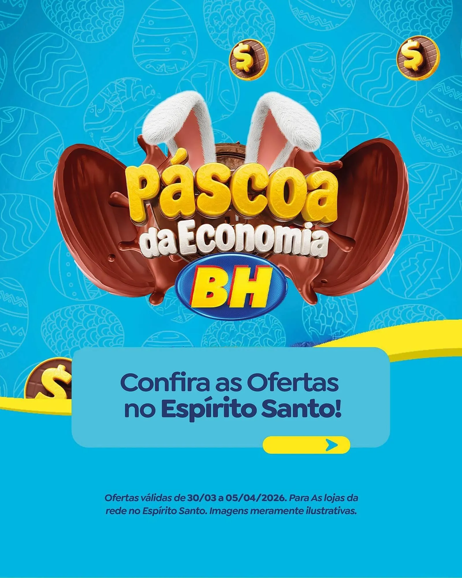 Encarte de Folheto Supermercados BH 30 de março até 4 de abril 2026 - Pagina 1