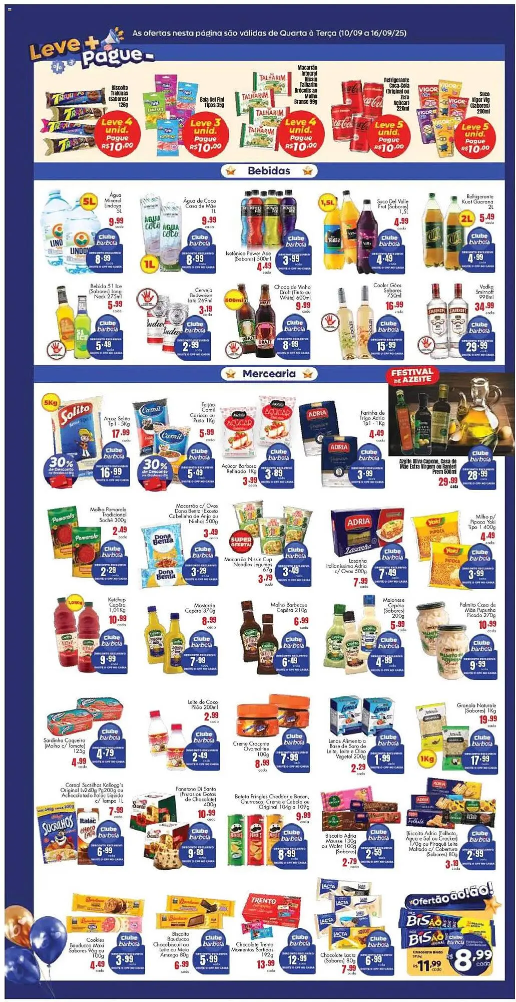 Encarte de Tabloide Barbosa Supermercados 10 de setembro até 16 de setembro 2025 - Pagina 3
