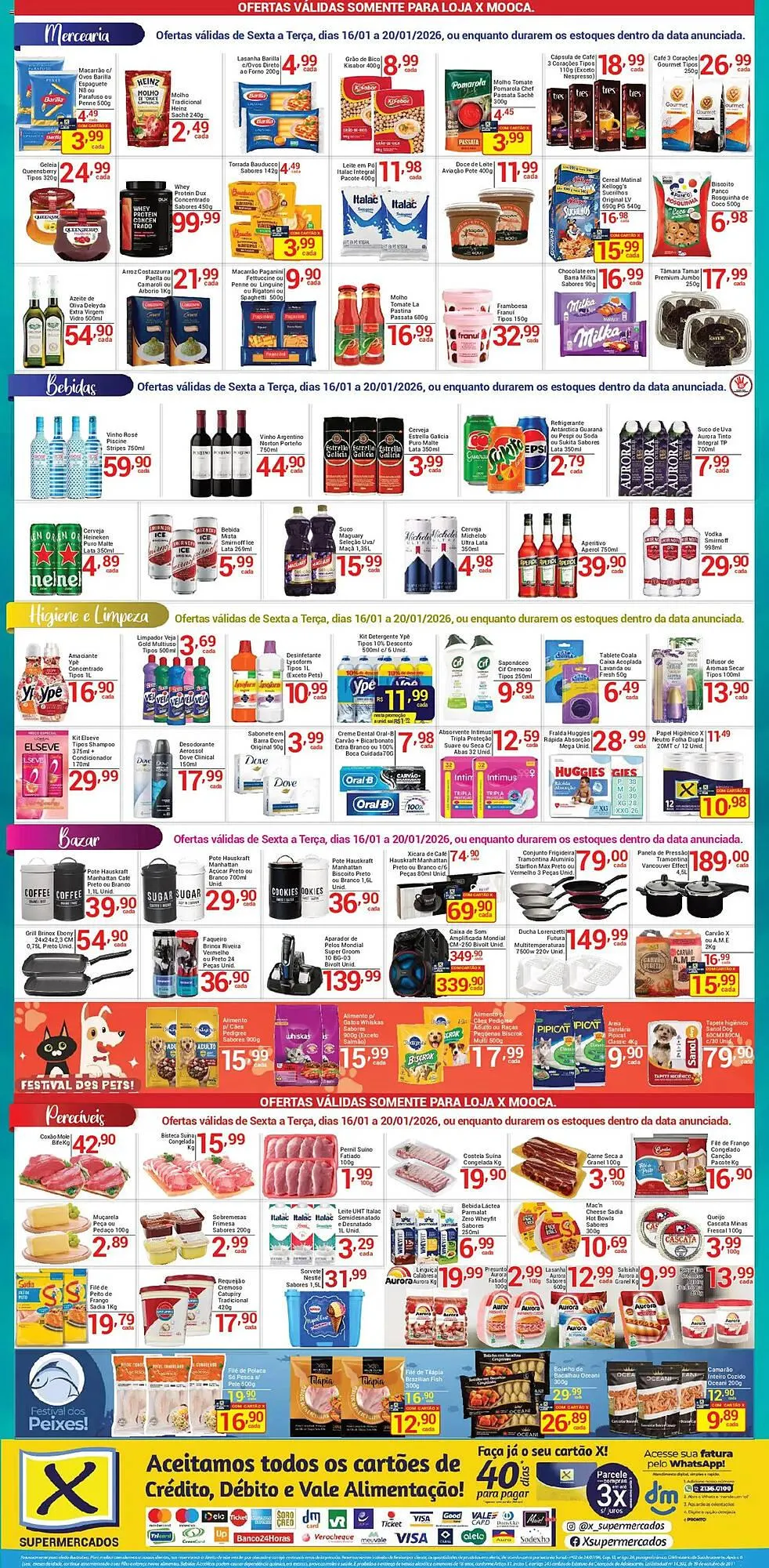 Encarte de Folheto X Supermercados 16 de janeiro até 21 de janeiro 2026 - Pagina 2