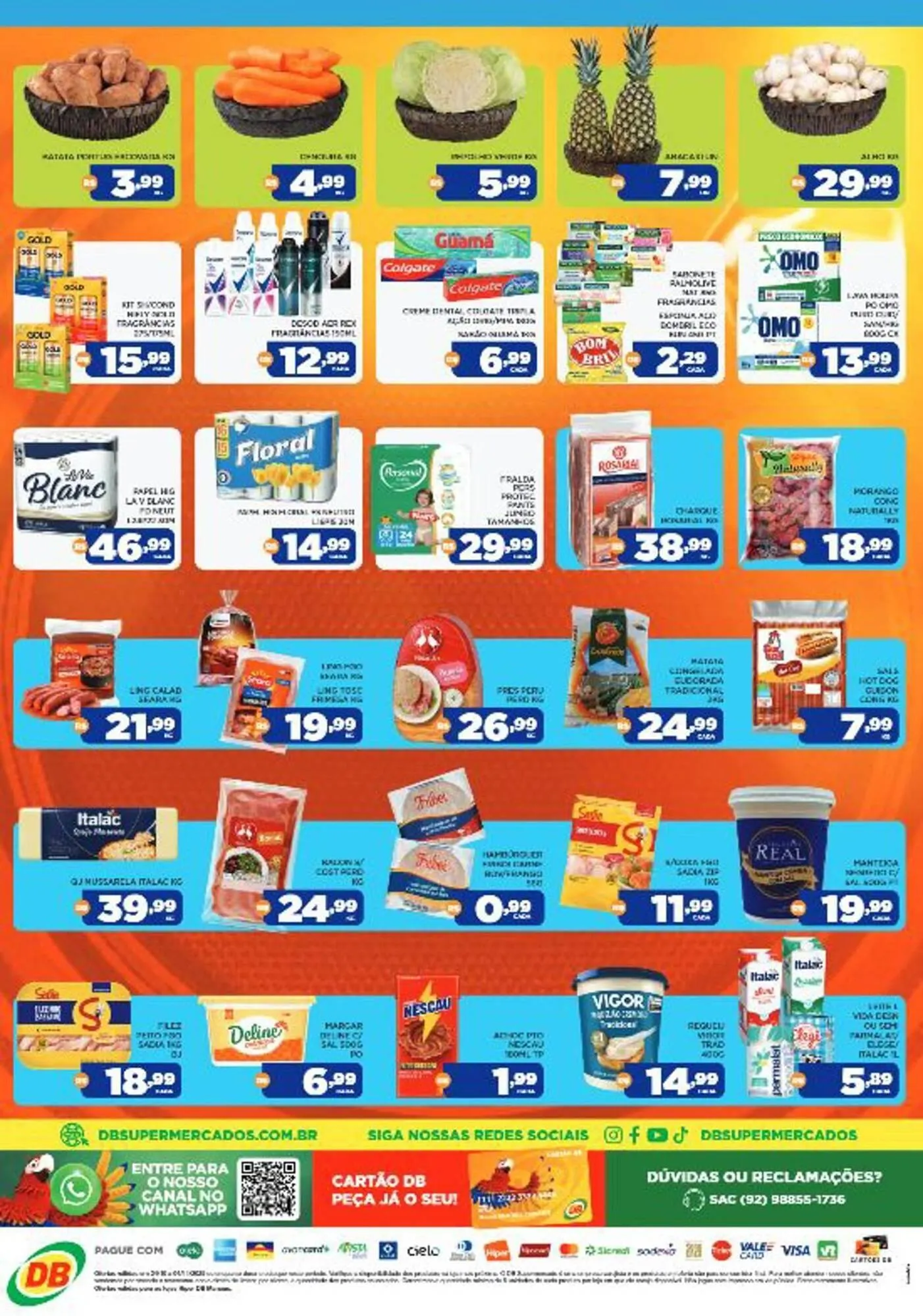 Encarte de Catálogo DB Supermercados 28 de outubro até 4 de novembro 2025 - Pagina 2