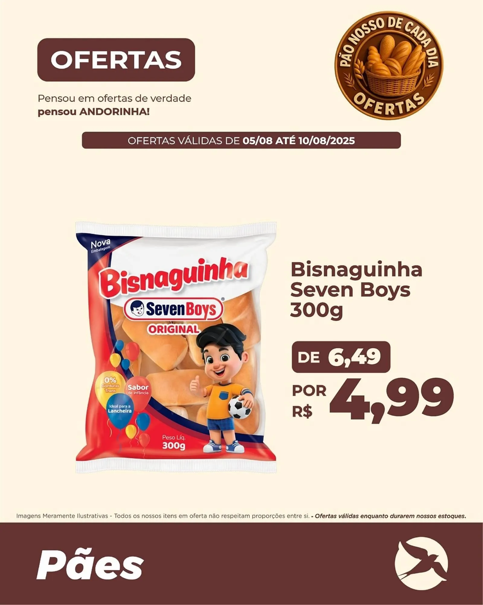 Encarte de Catálogo Andorinha Hipermercado 5 de agosto até 10 de agosto 2025 - Pagina 1