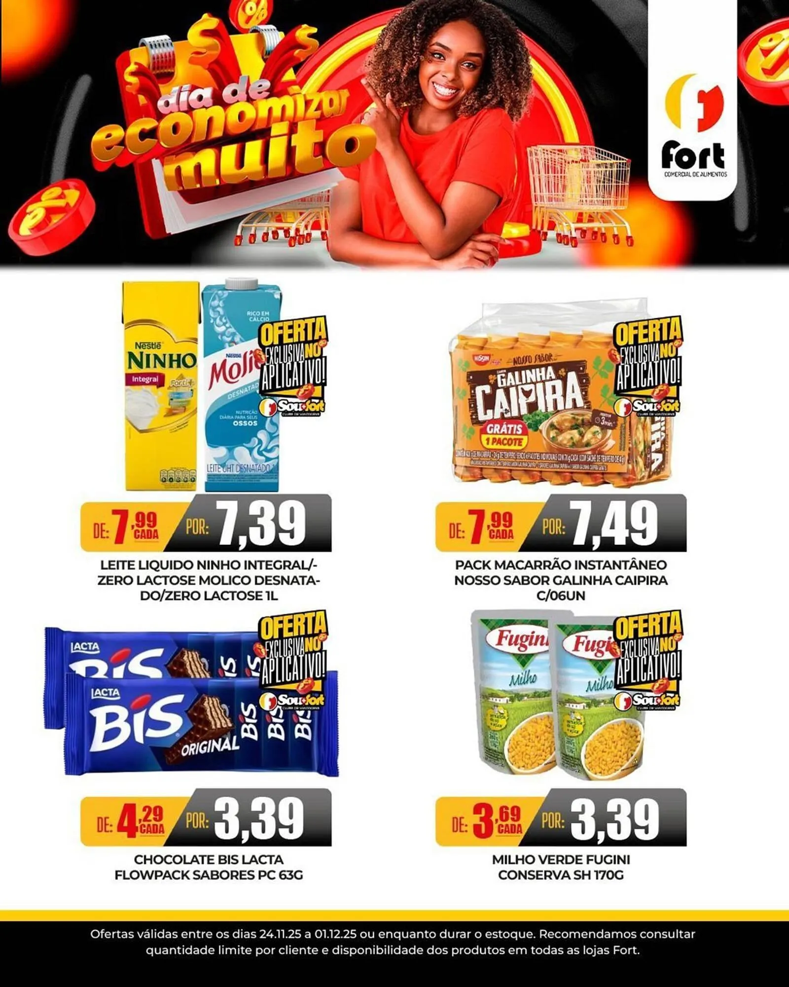 Encarte de Tabloide Fort Atacadista 24 de novembro até 1 de dezembro 2025 - Pagina 1