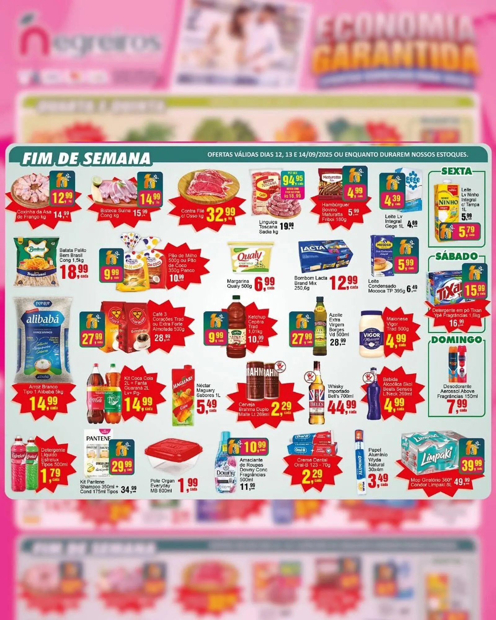 Encarte de Folheto Negreiros 10 de setembro até 16 de setembro 2025 - Pagina 3