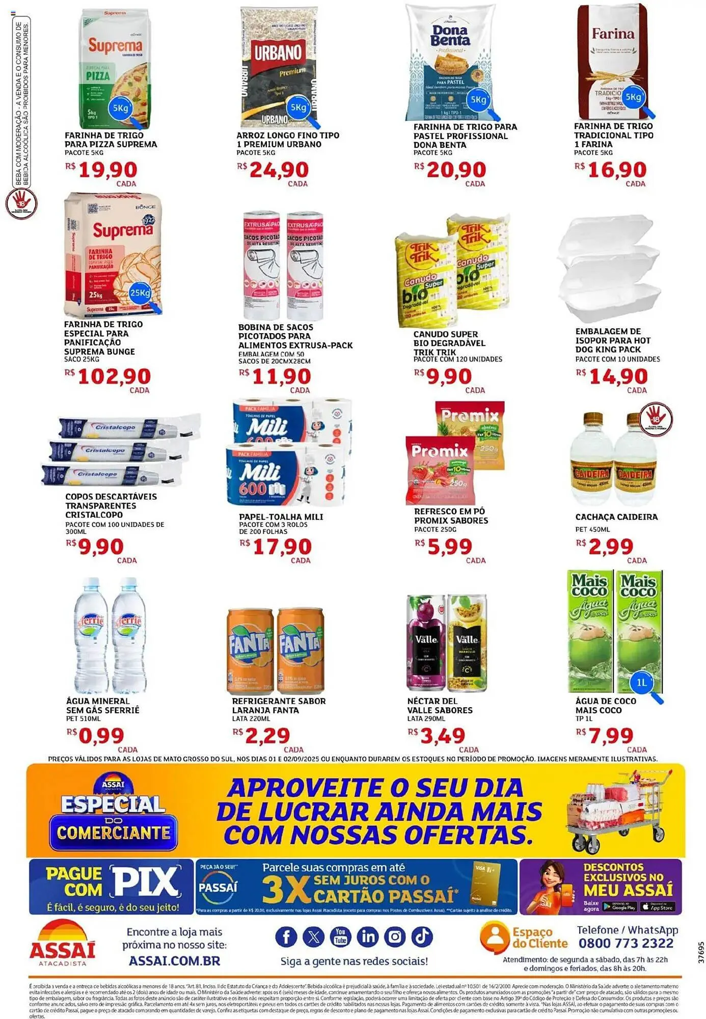 Encarte de Catálogo Assaí Atacadista 1 de setembro até 2 de setembro 2025 - Pagina 2