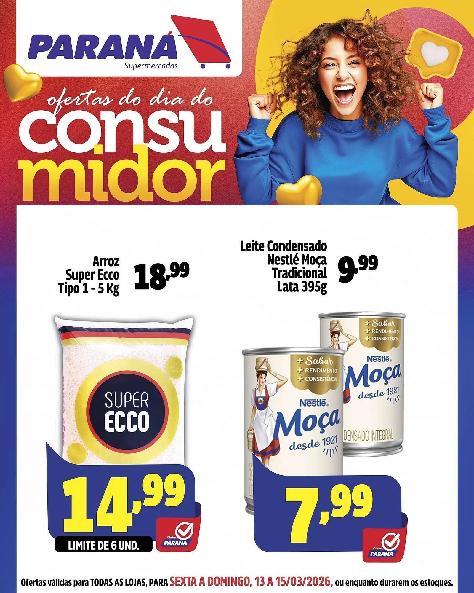 Encarte de Folheto Supermercado Paraná 13 de março até 15 de março 2026 - Pagina 2