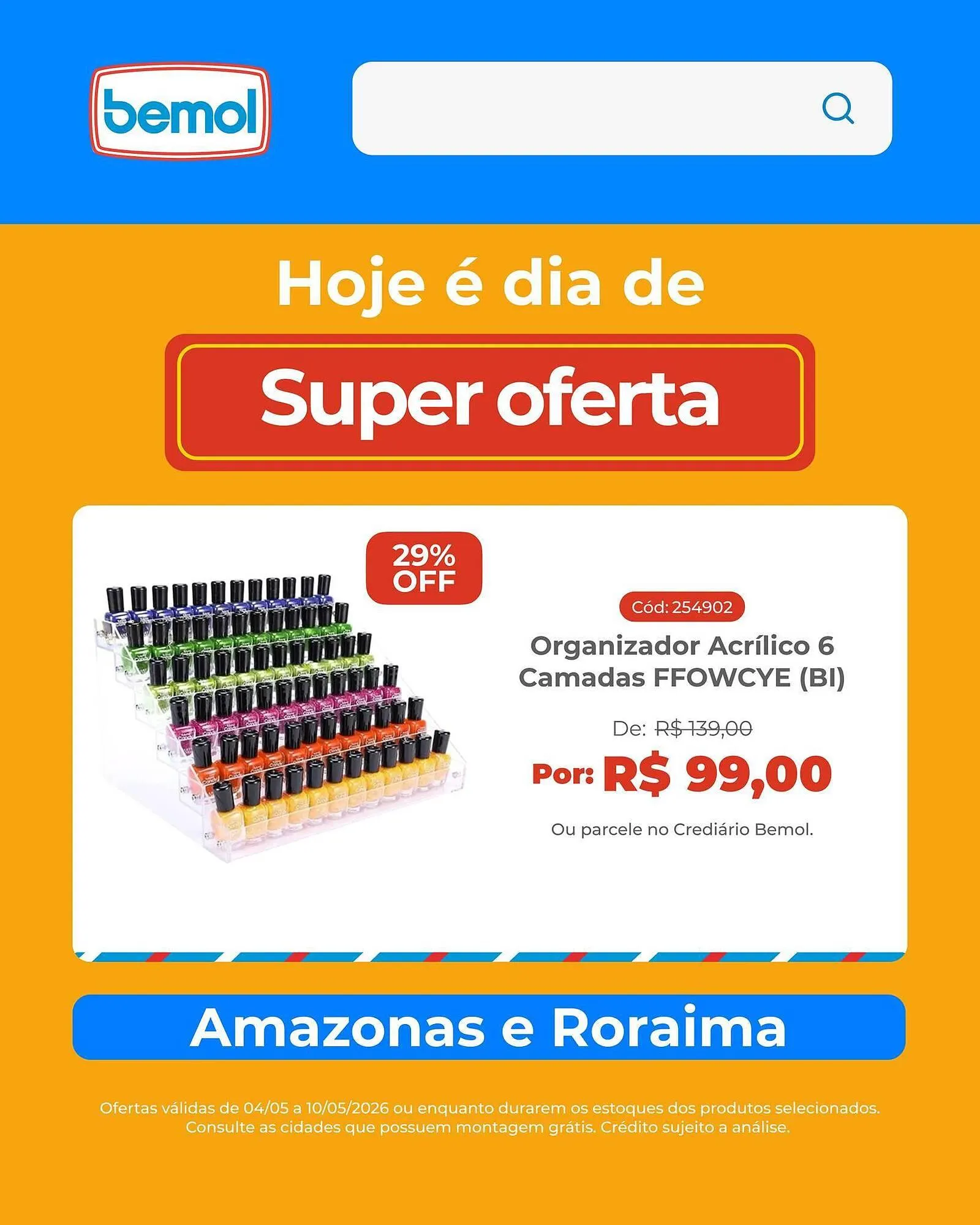 Encarte de Encarte Bemol 5 de maio até 10 de maio 2026 - Pagina 7