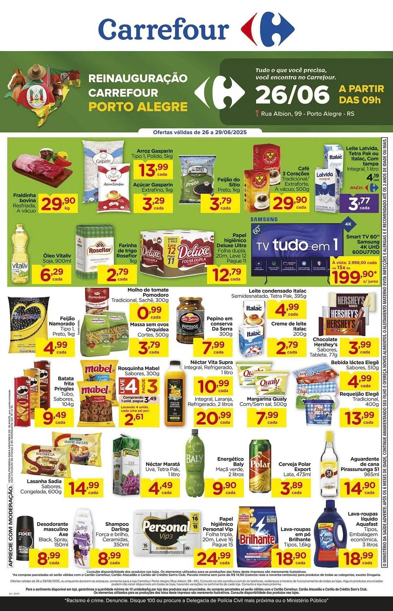 Encarte de Catálogo Carrefour 26 de junho até 29 de junho 2025 - Pagina 1