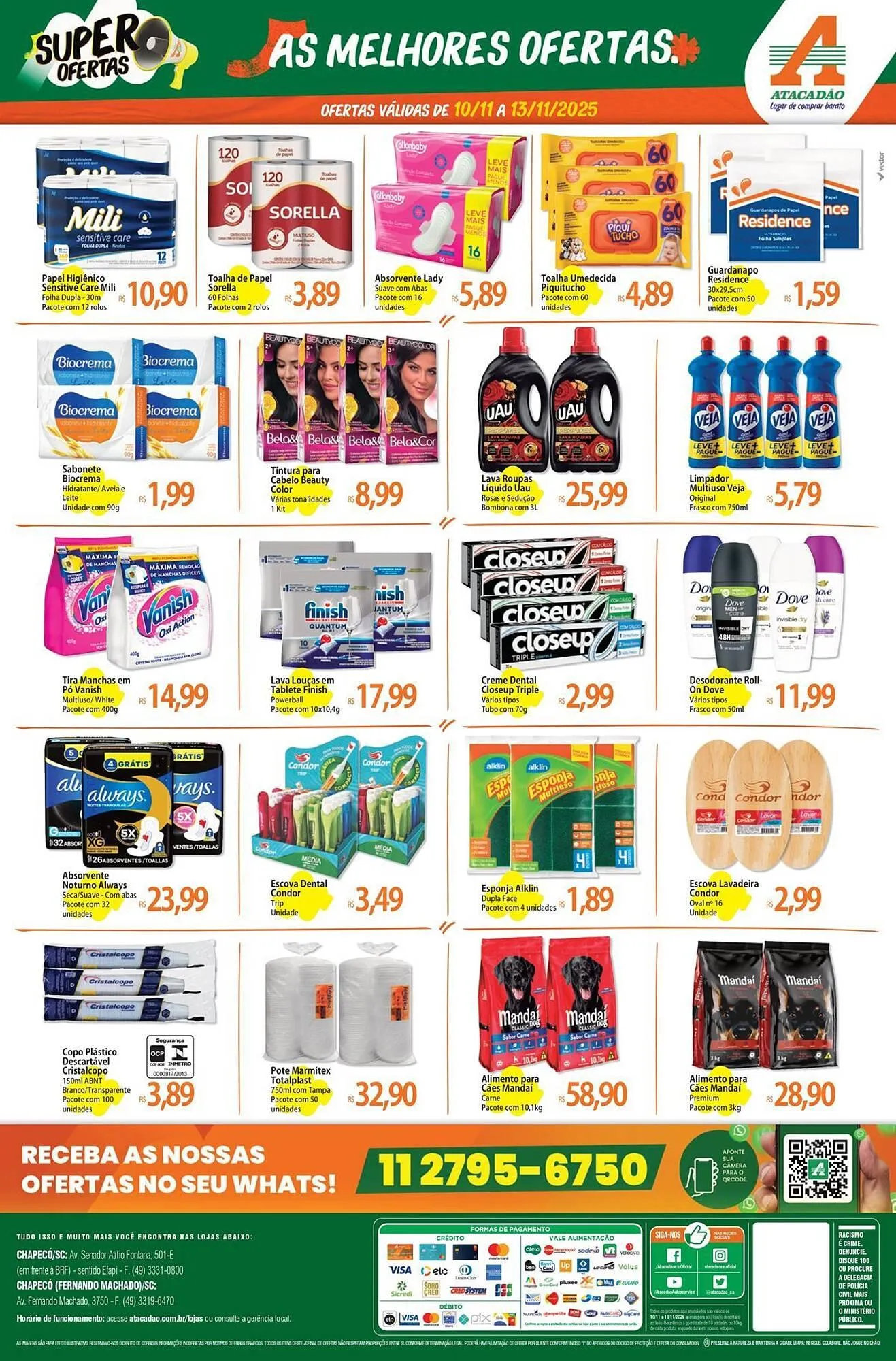 Encarte de Folheto Atacadão 10 de novembro até 13 de novembro 2025 - Pagina 4