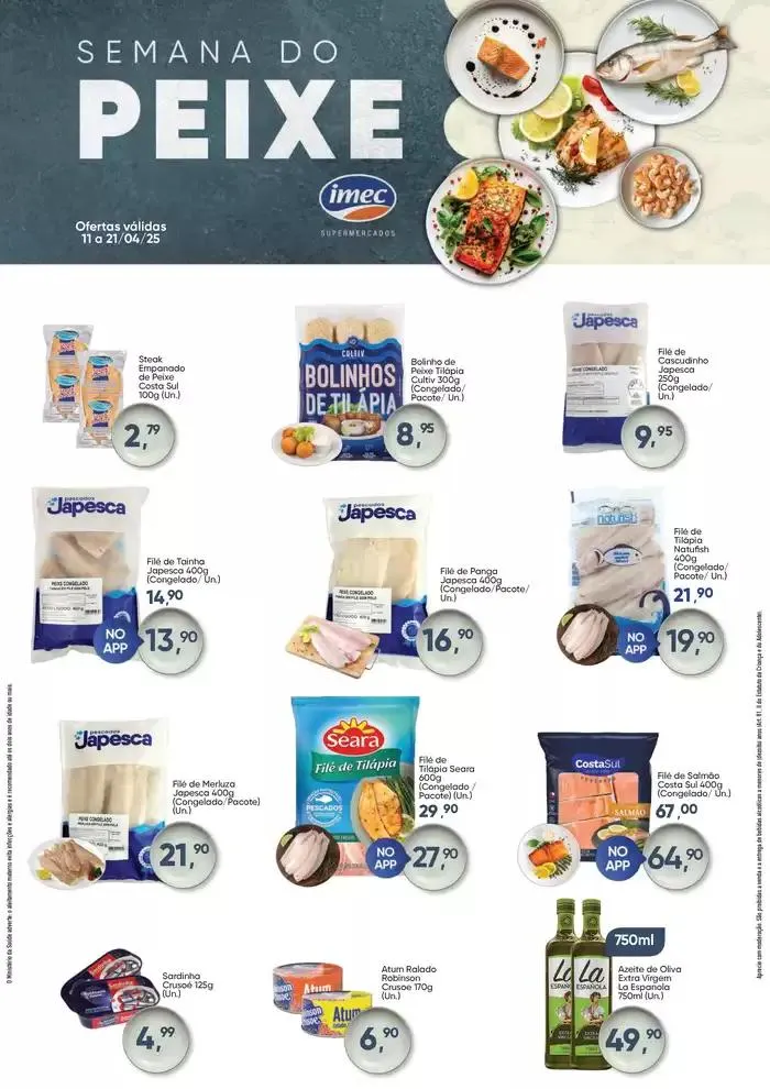 Encarte de Semana do Peixe 14 de abril até 21 de abril 2025 - Pagina 1