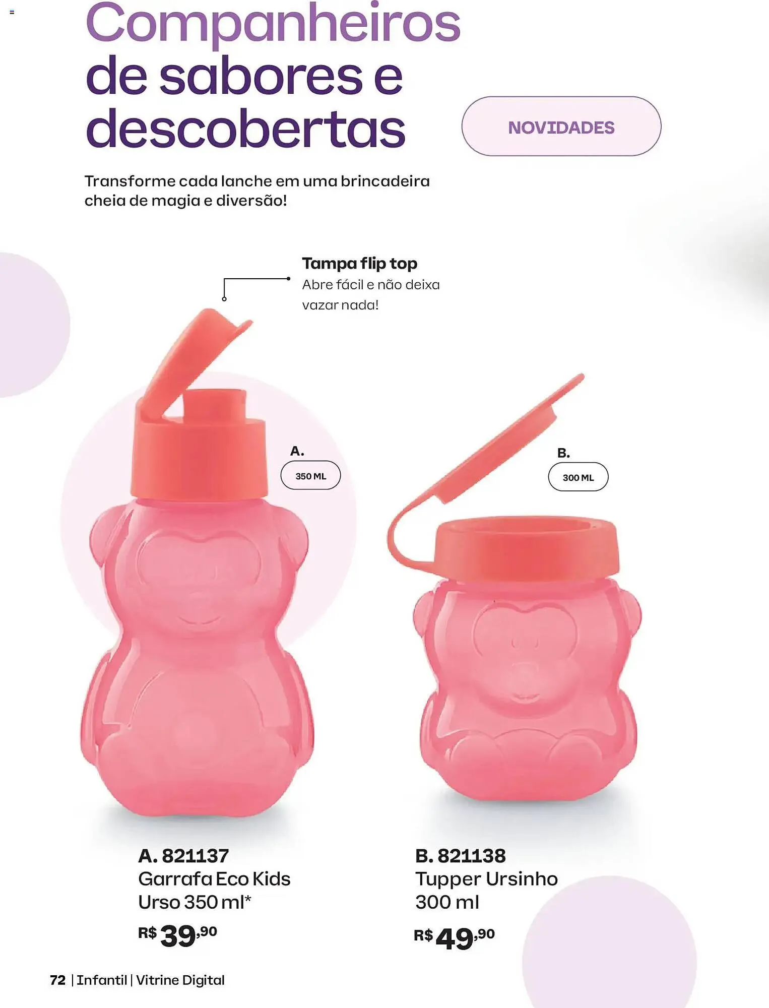 Encarte de Catálogo Tupperware 1 de março até 1 de abril 2026 - Pagina 72