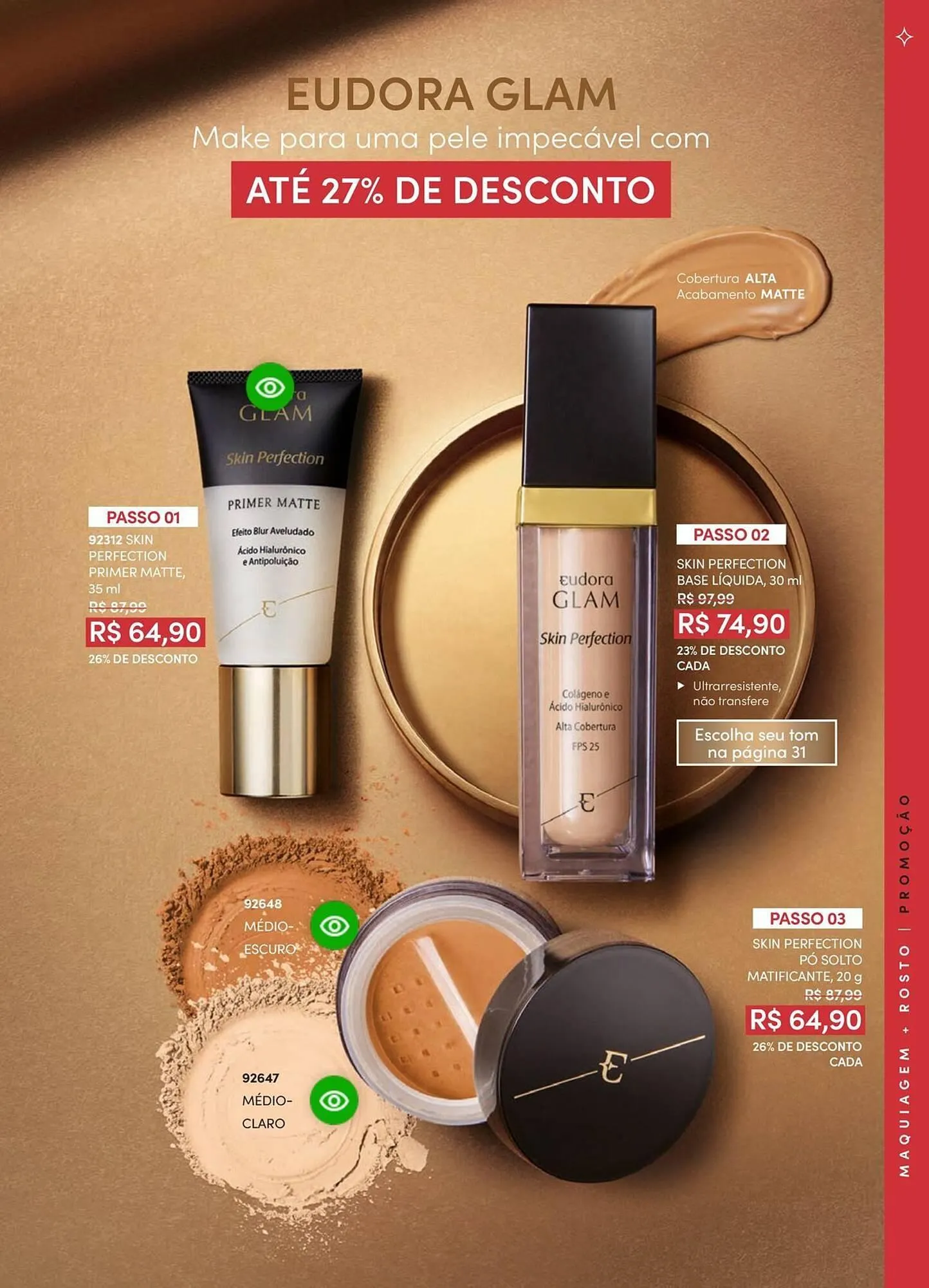 Encarte de Catálogo Eudora 4 de junho até 30 de junho 2025 - Pagina 35